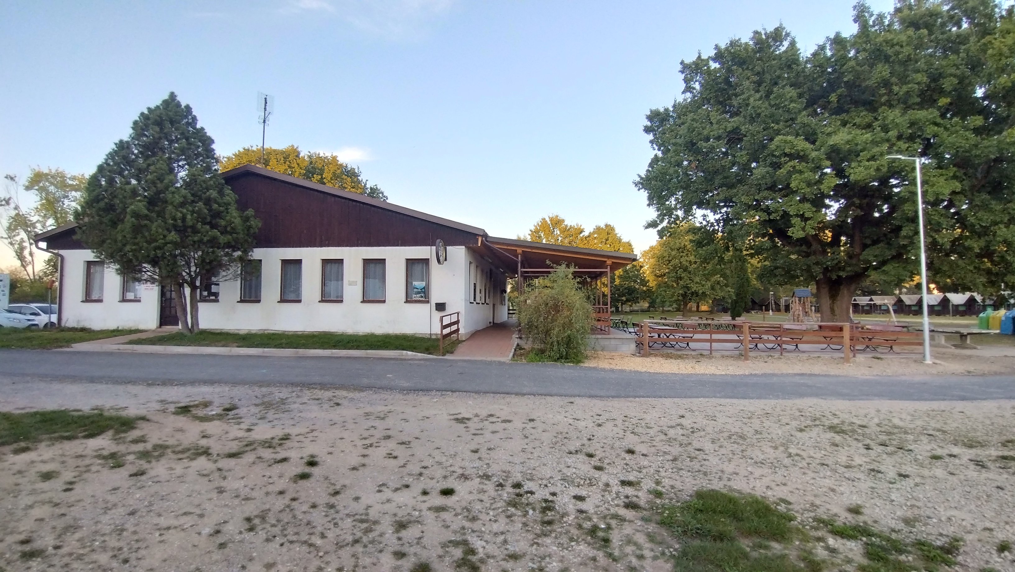 Občerstvení v kempu TJ Spartak Soběslav