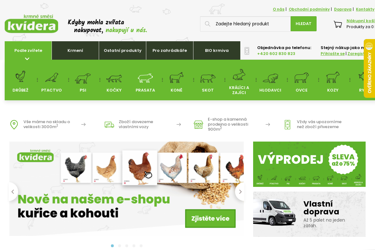 Krmné směsi Kvídera, s.r.o.