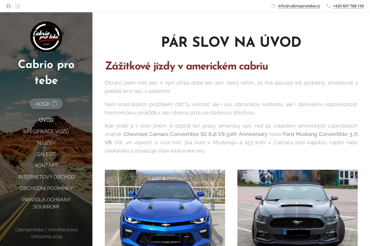 Cabrio pro tebe foto 1