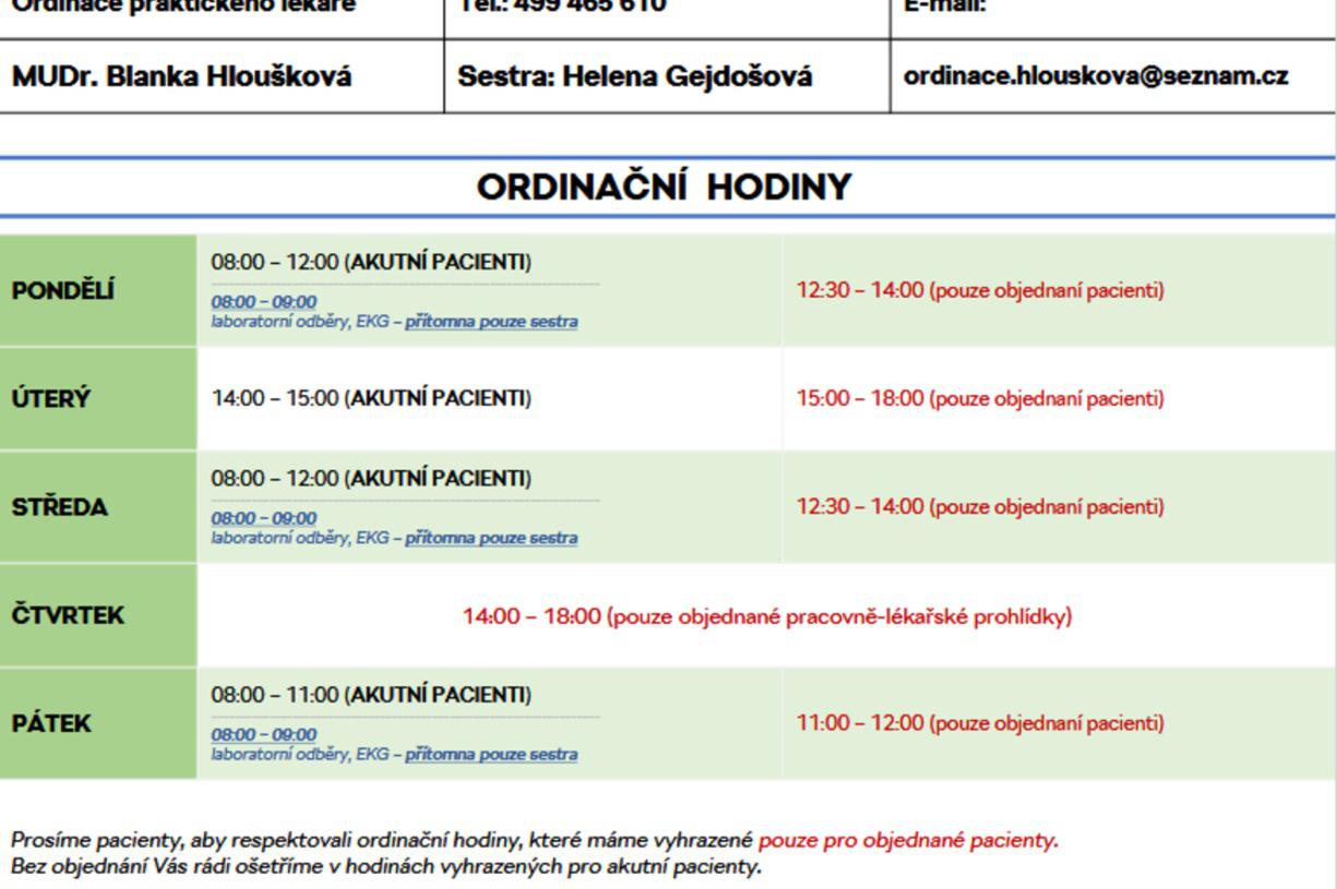 MUDr. Blanka Hloušková foto 1