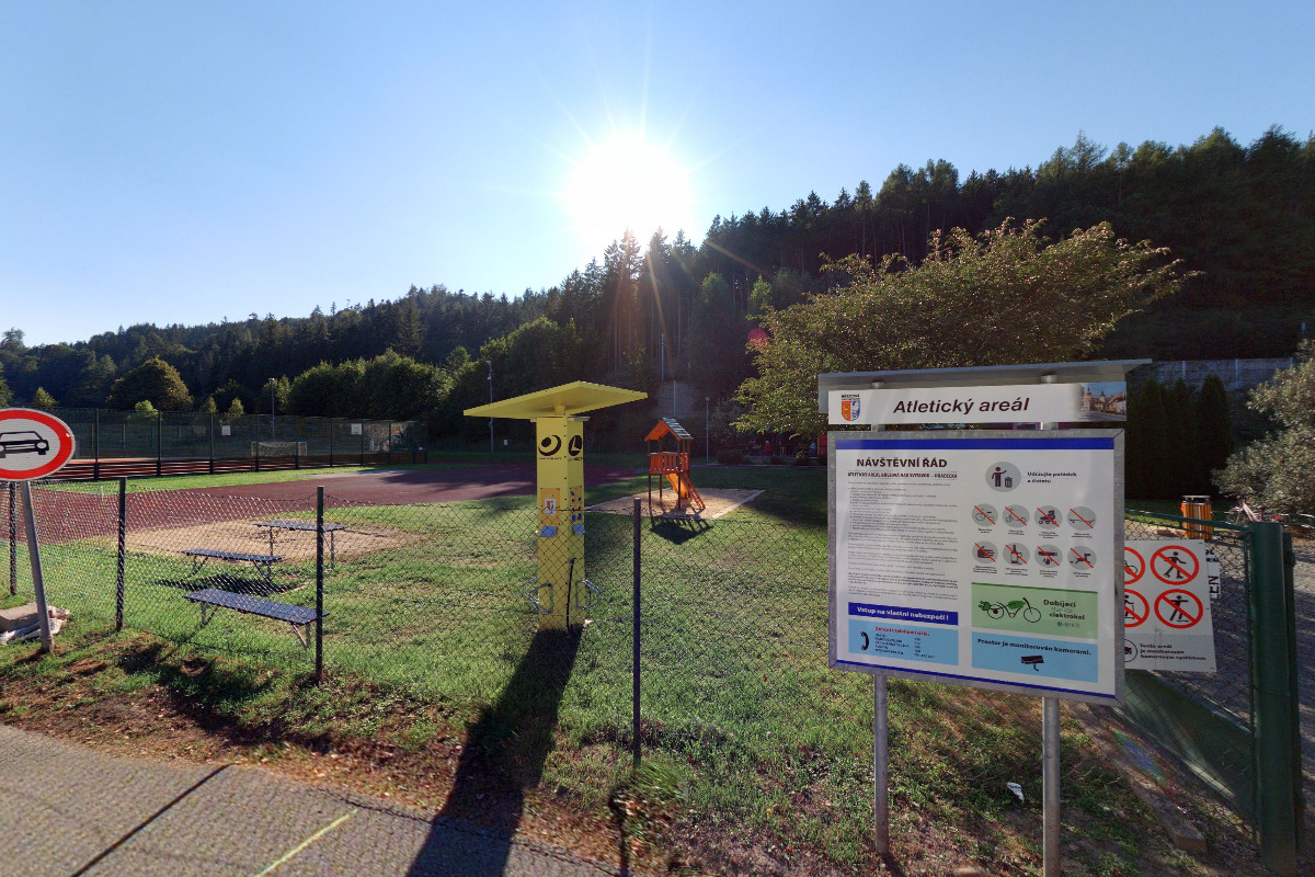 Nabíjecí zásuvka pro elektrokola Březová nad Svitavou