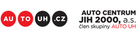 Logo firmy Auto Centrum Jih 2000 a.s., člen skupiny AUTO UH
