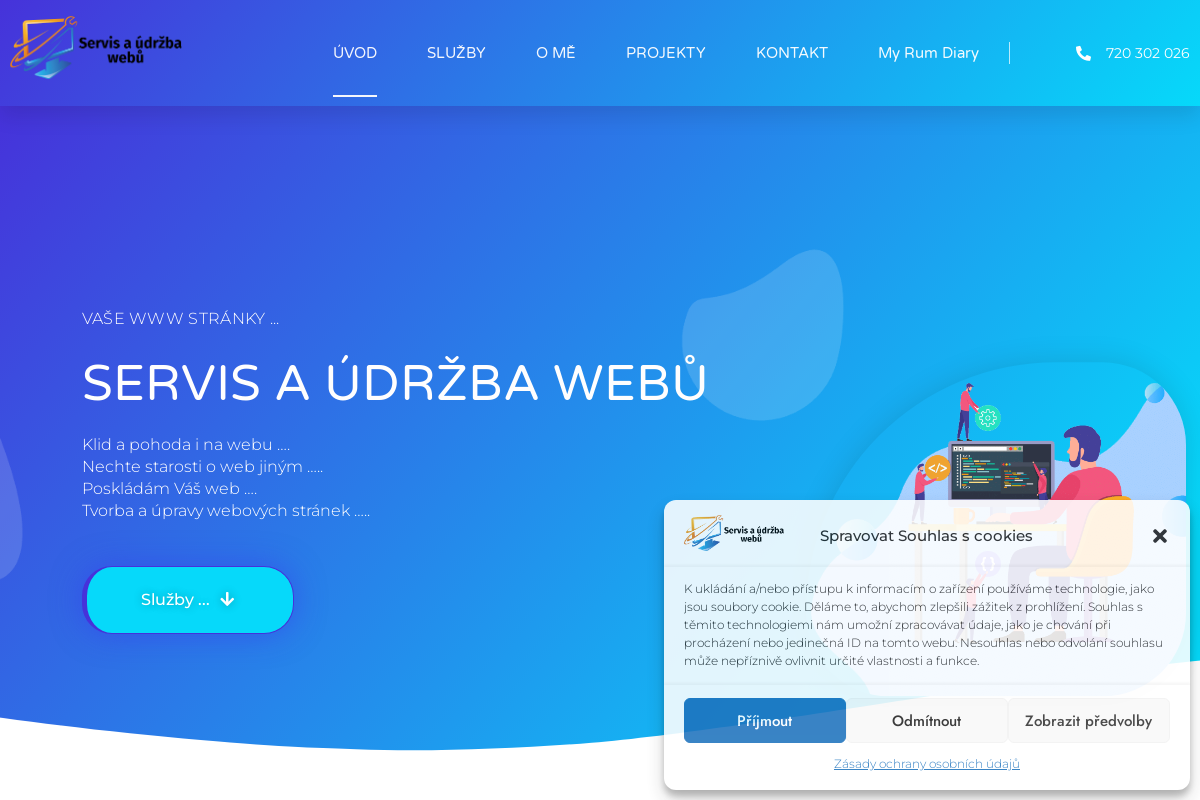 Servis a údržba webů Petr Homola