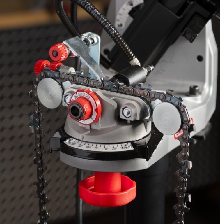 Broušení pilových řetězů