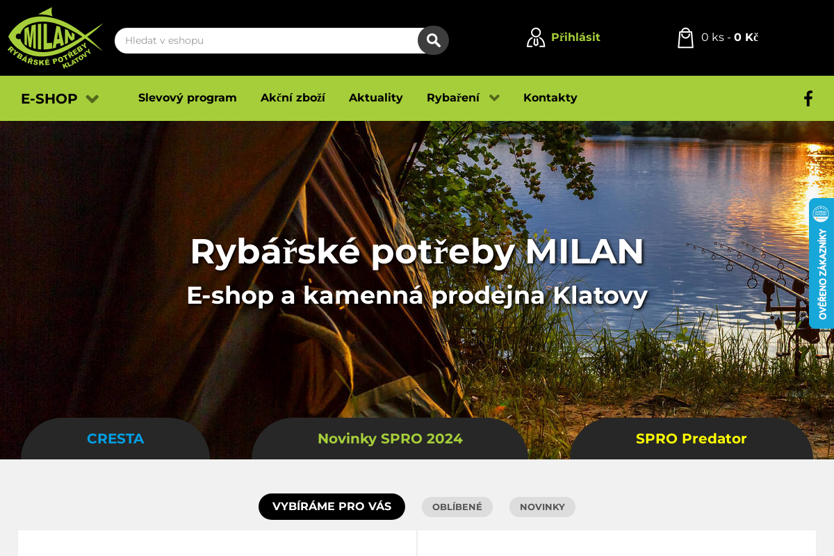 Rybarskepotrebymilan.cz