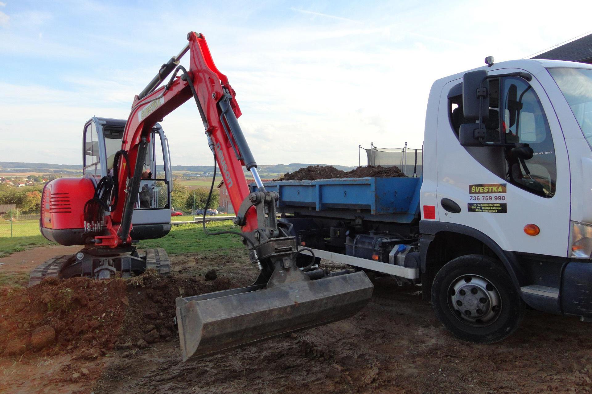 ŠVESTKA MB s.r.o. - zemní a výkopové práce, autodoprava