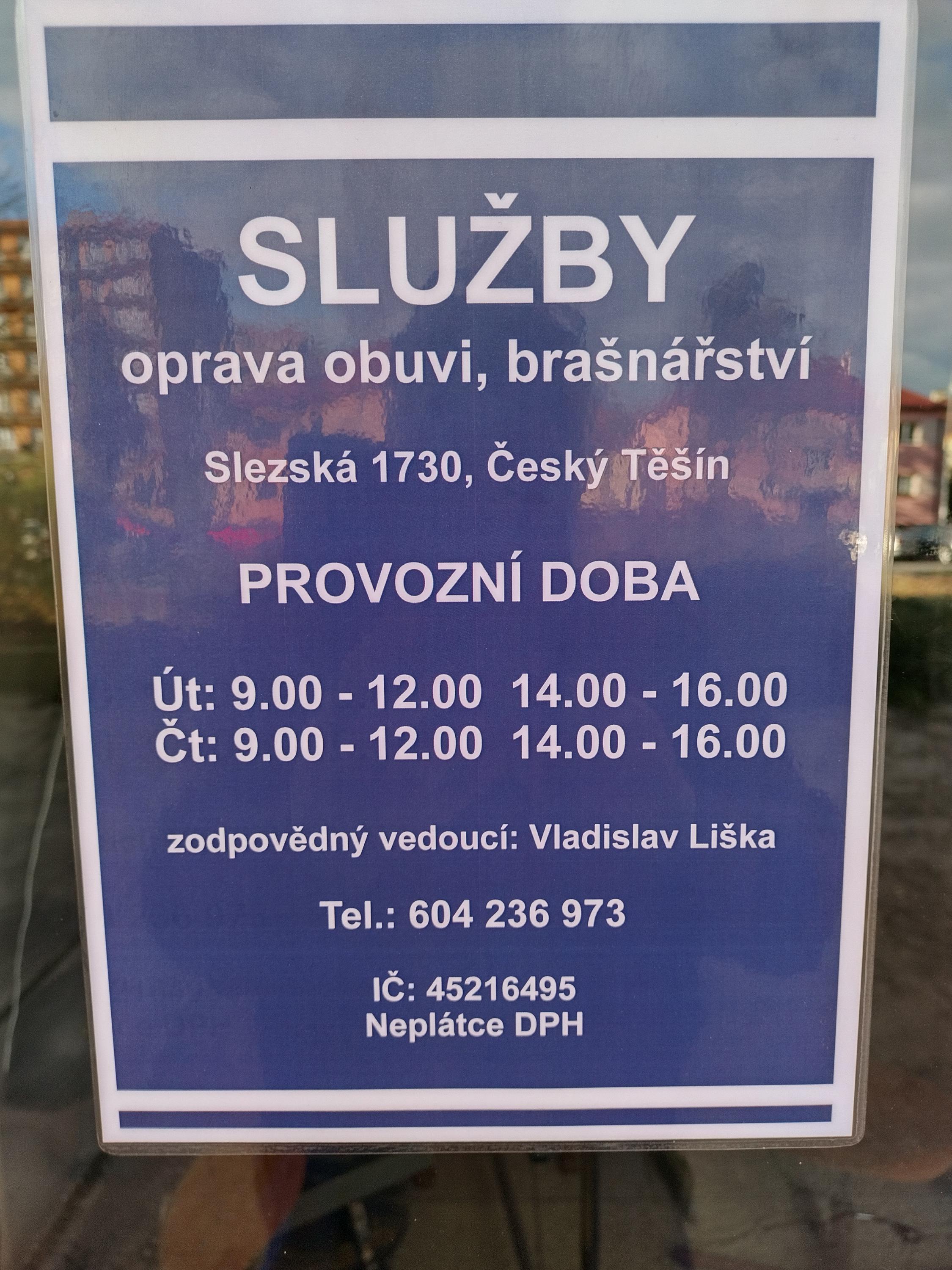 Oprava obuvi, brašnářství - Vladislav Liška foto 5