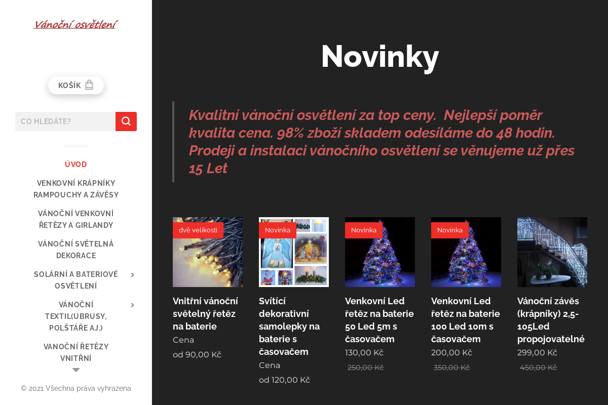 Vánoční osvětlení.com