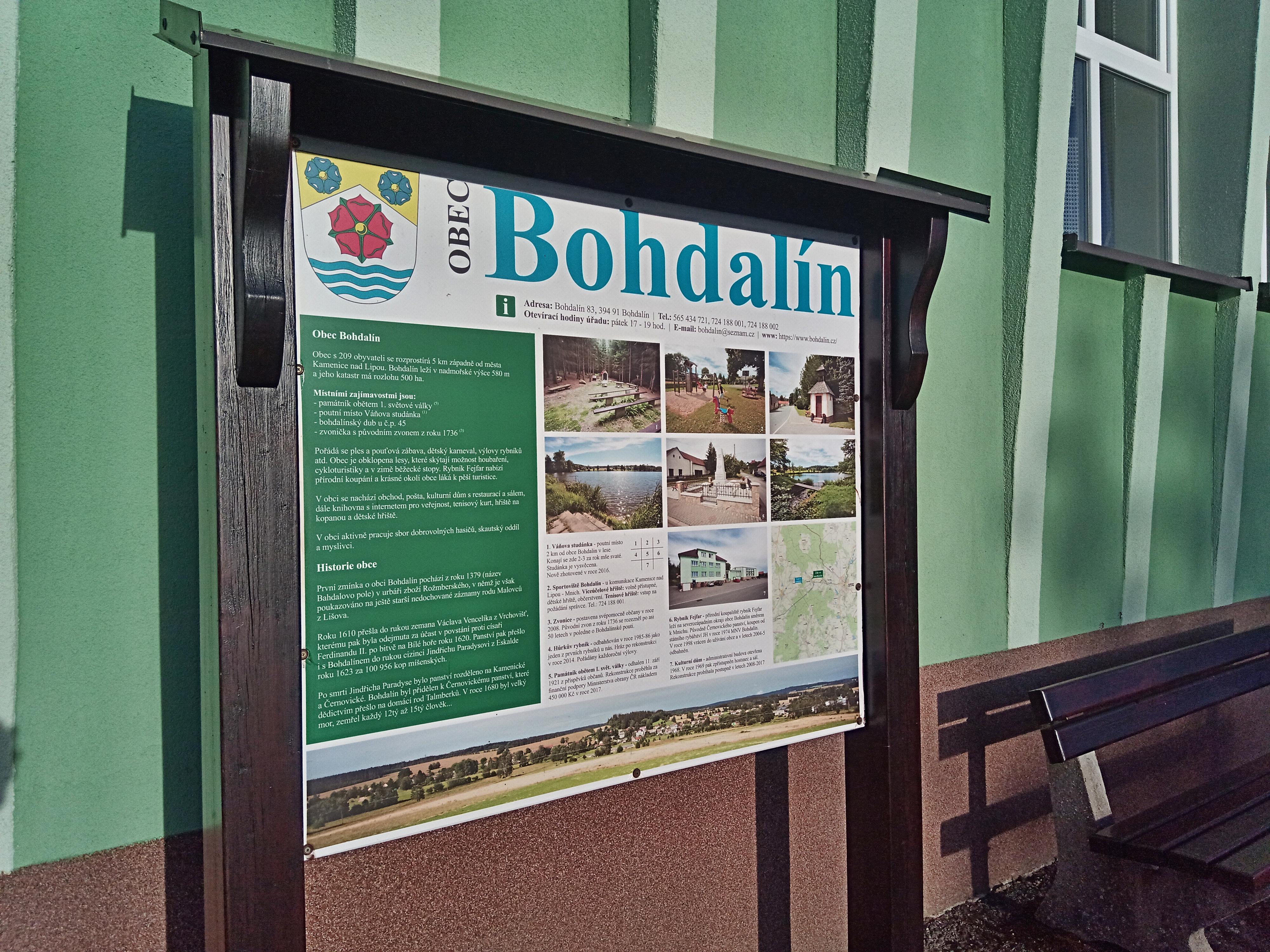 Bohdalín - obecní úřad foto 5