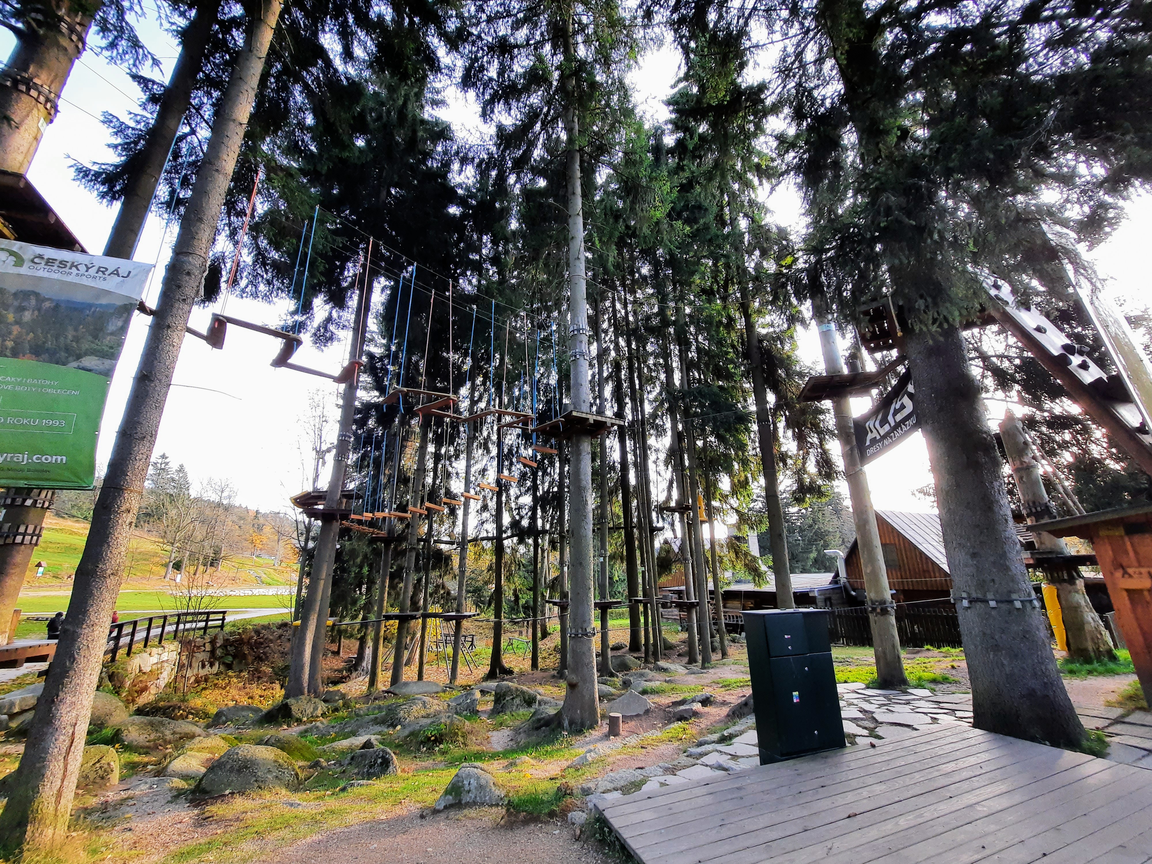 Lanový park Bedřichov foto 5