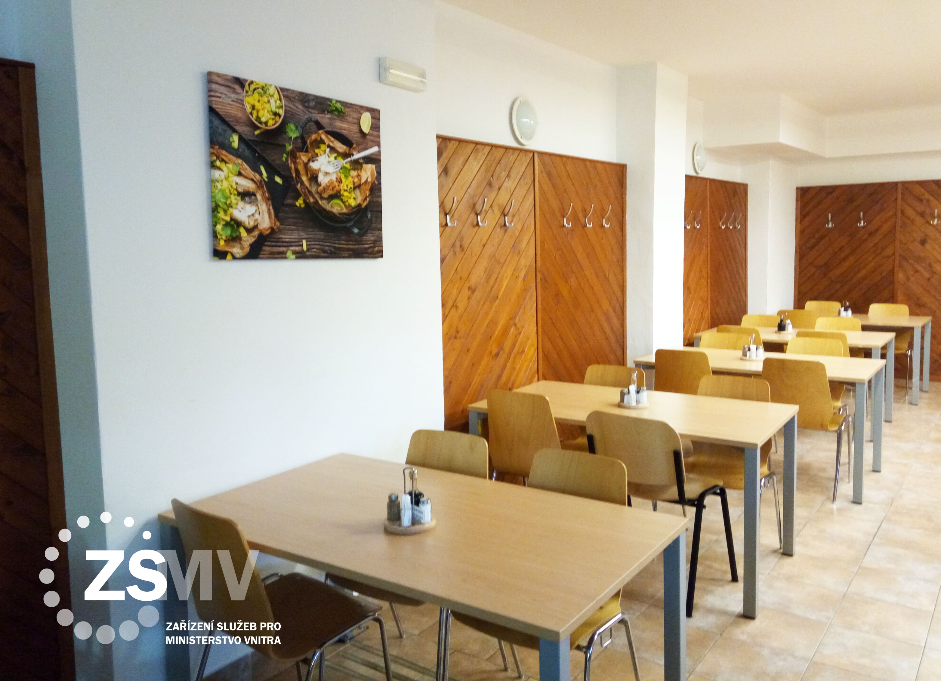 Jídelna - Zařízení služeb pro Ministerstvo vnitra foto 2