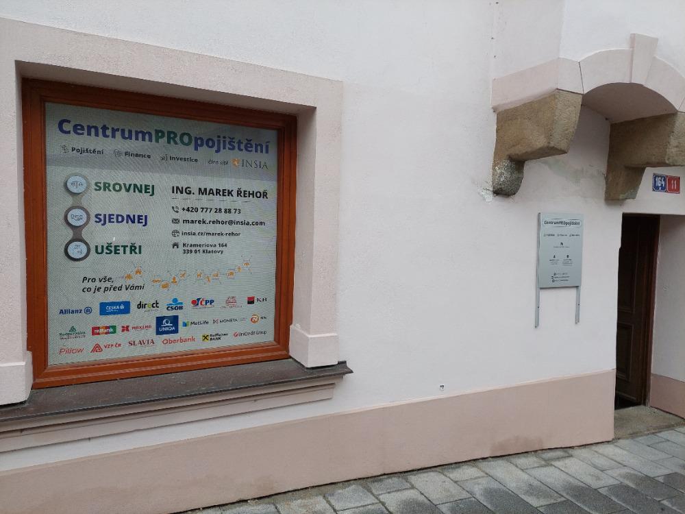 CentrumPROpojištění a finance Ing. Marek Řehoř