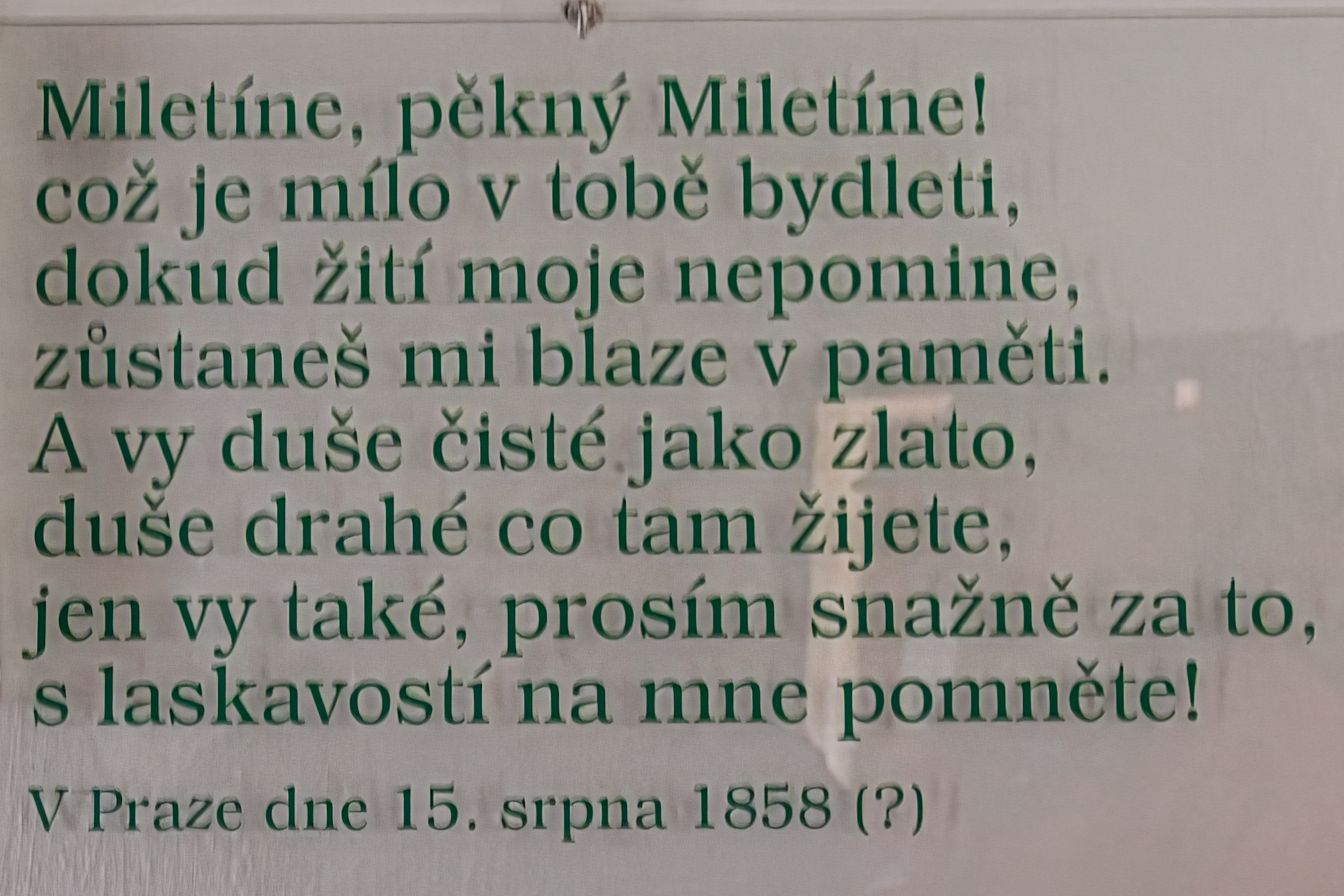 Památník Karla Jaromíra Erbena foto 5