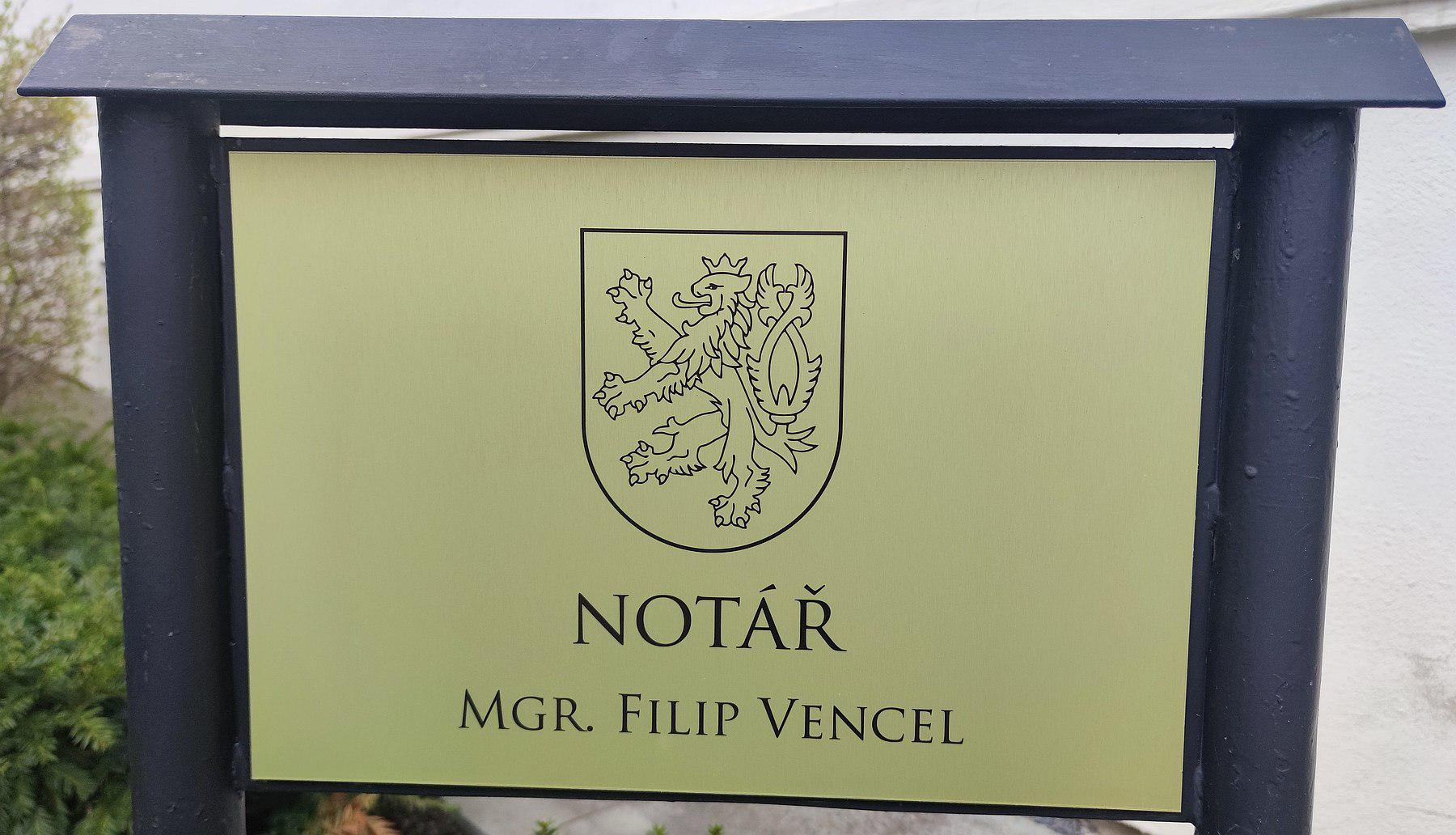 Mgr. Vencel Filip - notář foto 2