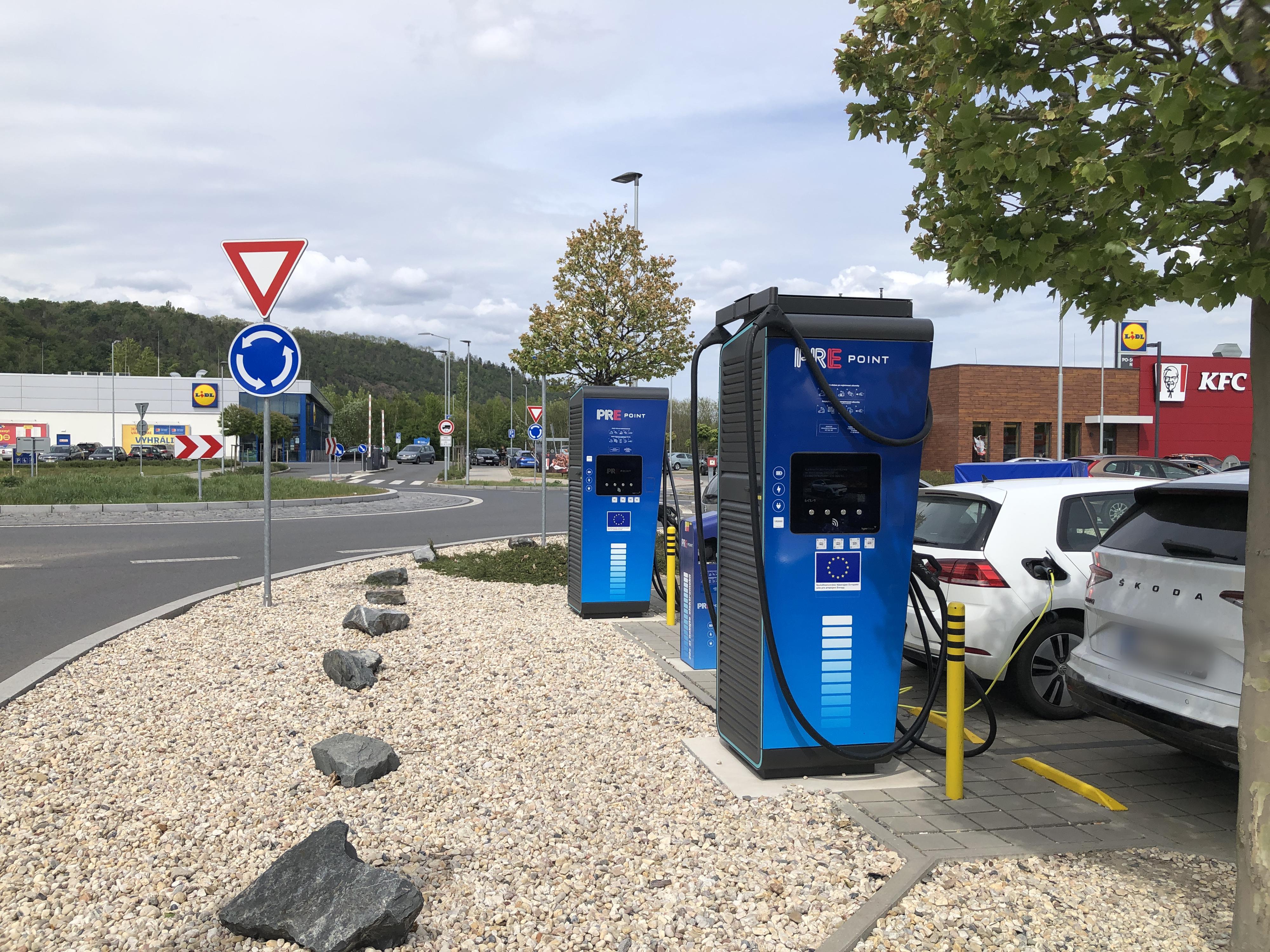 PREpoint - nabíjecí stanice PRE