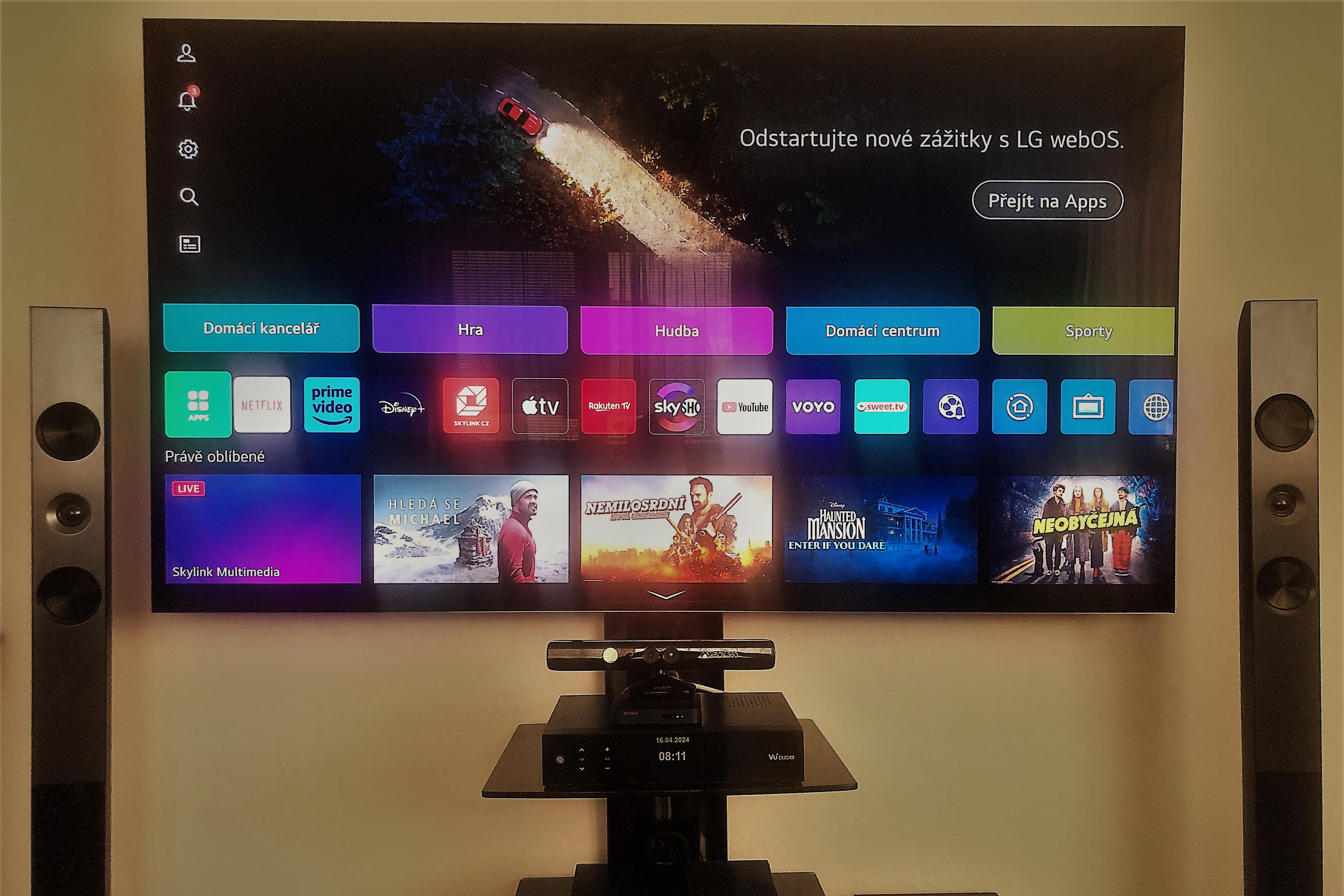 Pomoc při nákupu nové TV, dovoz, instalace.
