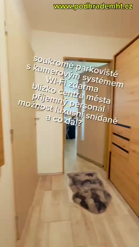 Apartmán Pod hradem foto 2 (náhled videa)