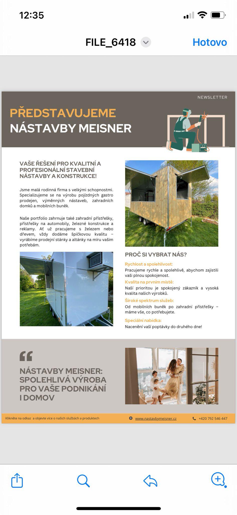 Výroba nástaveb gastro prodejen Alexander Meisner foto 5