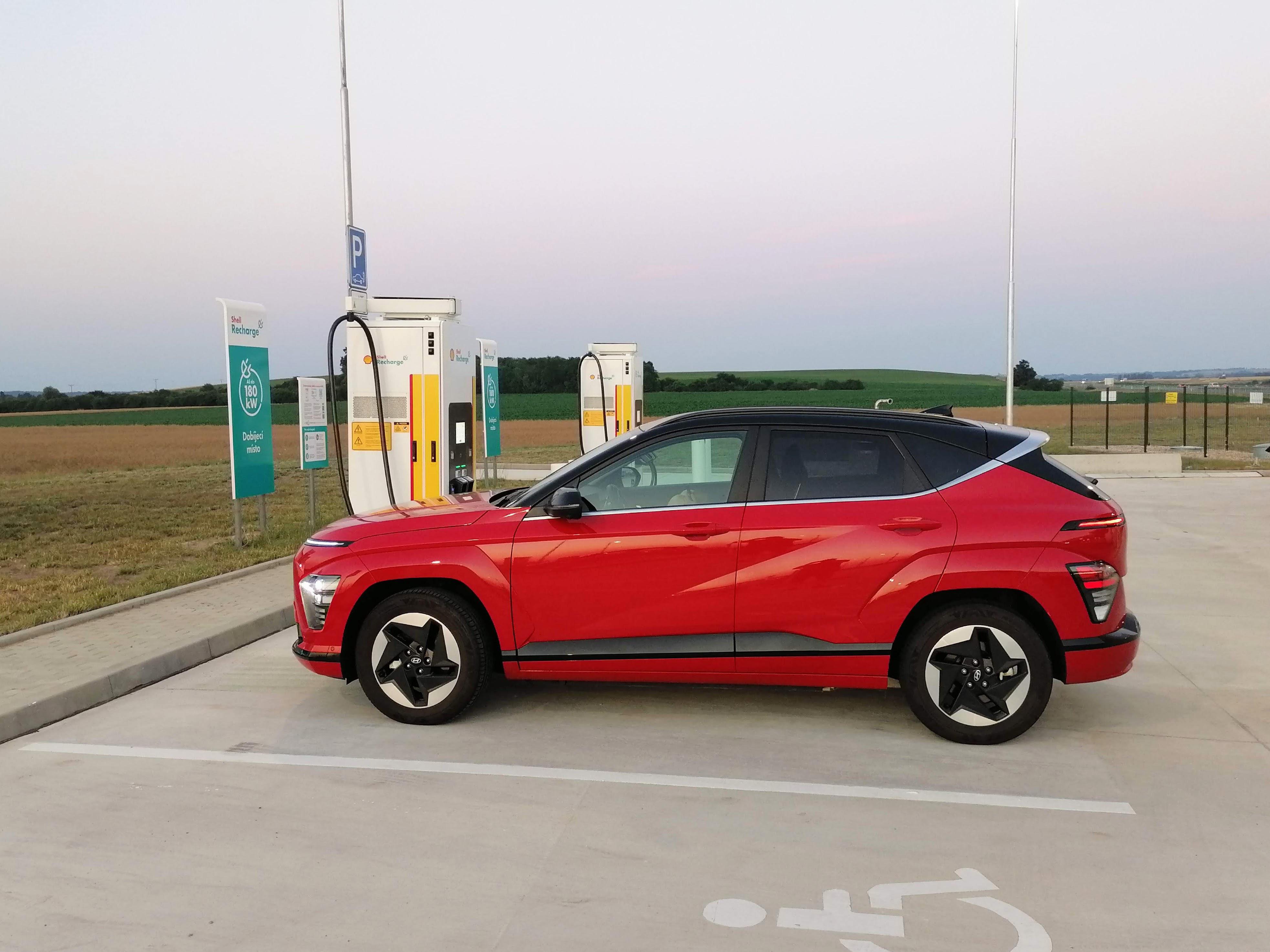 Nabíjecí stanice Shell