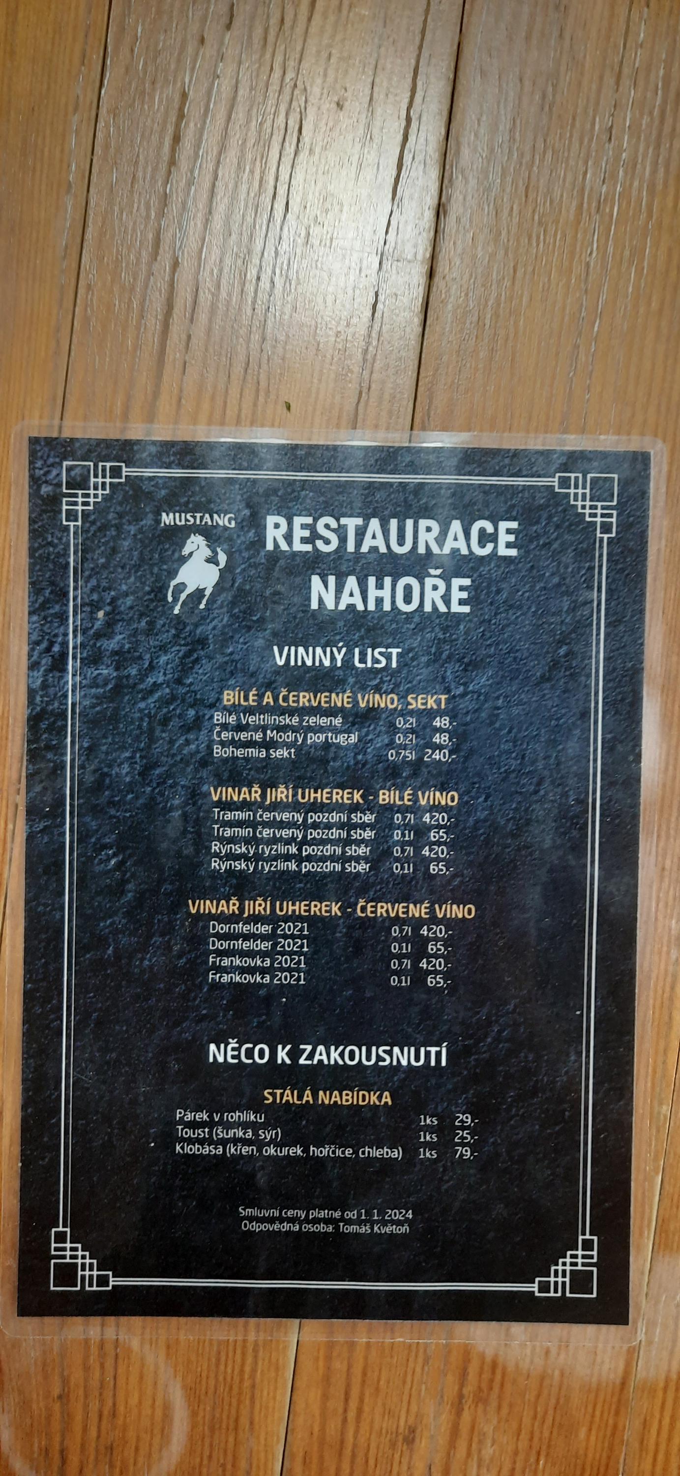 Restaurace Nahoře foto 3