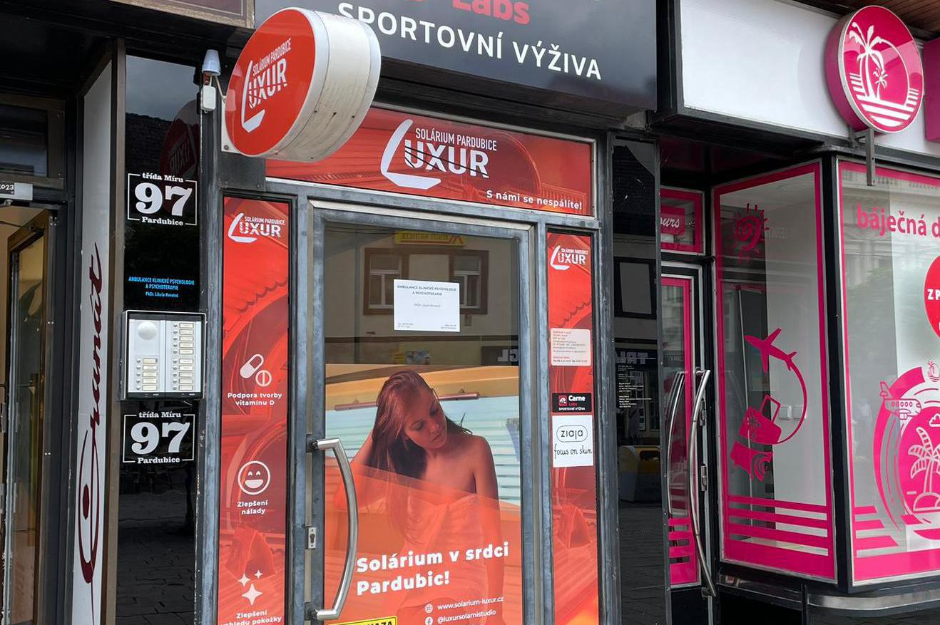 Luxur solárium Pardubice