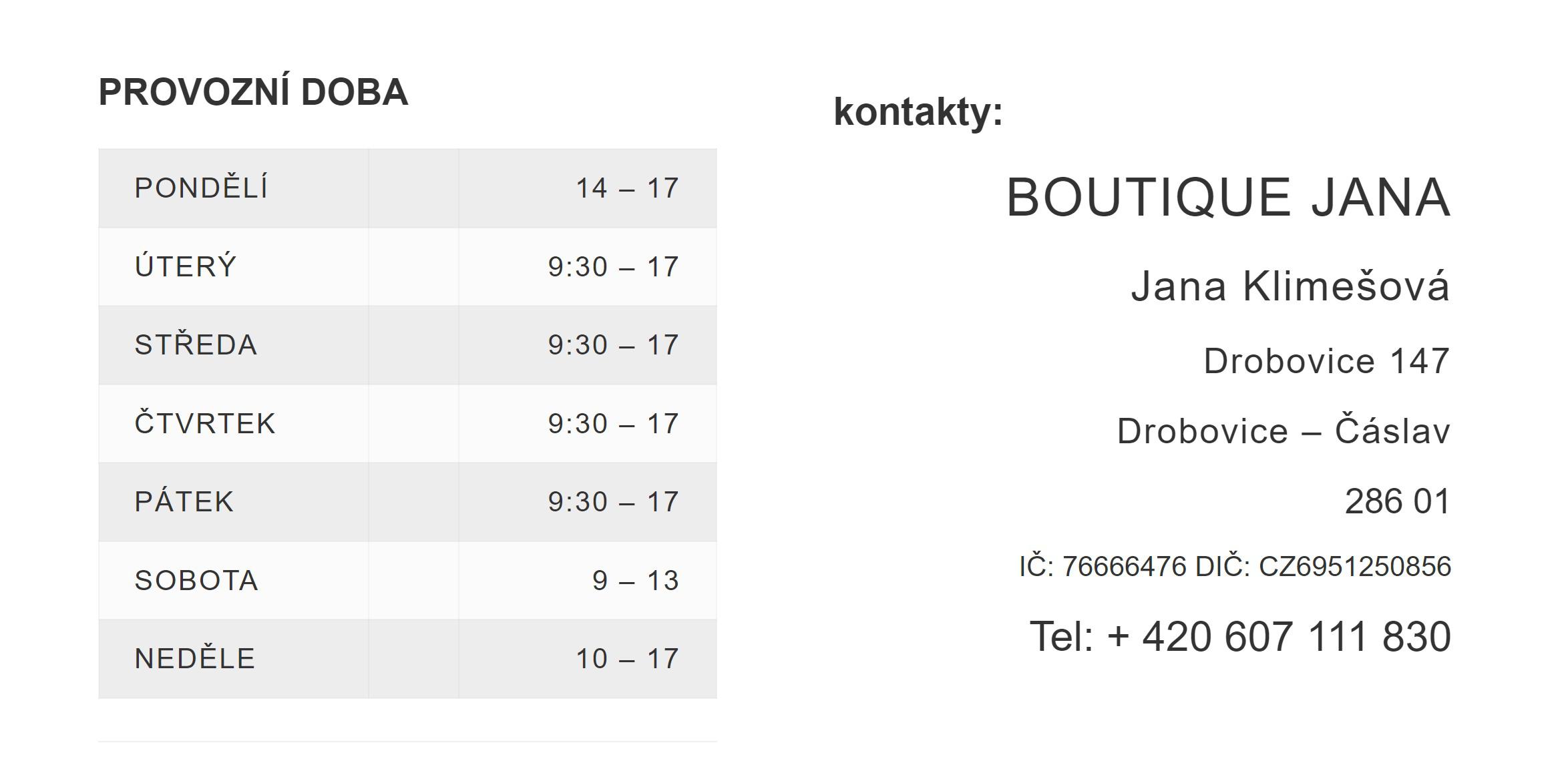 Boutique Jana foto 2