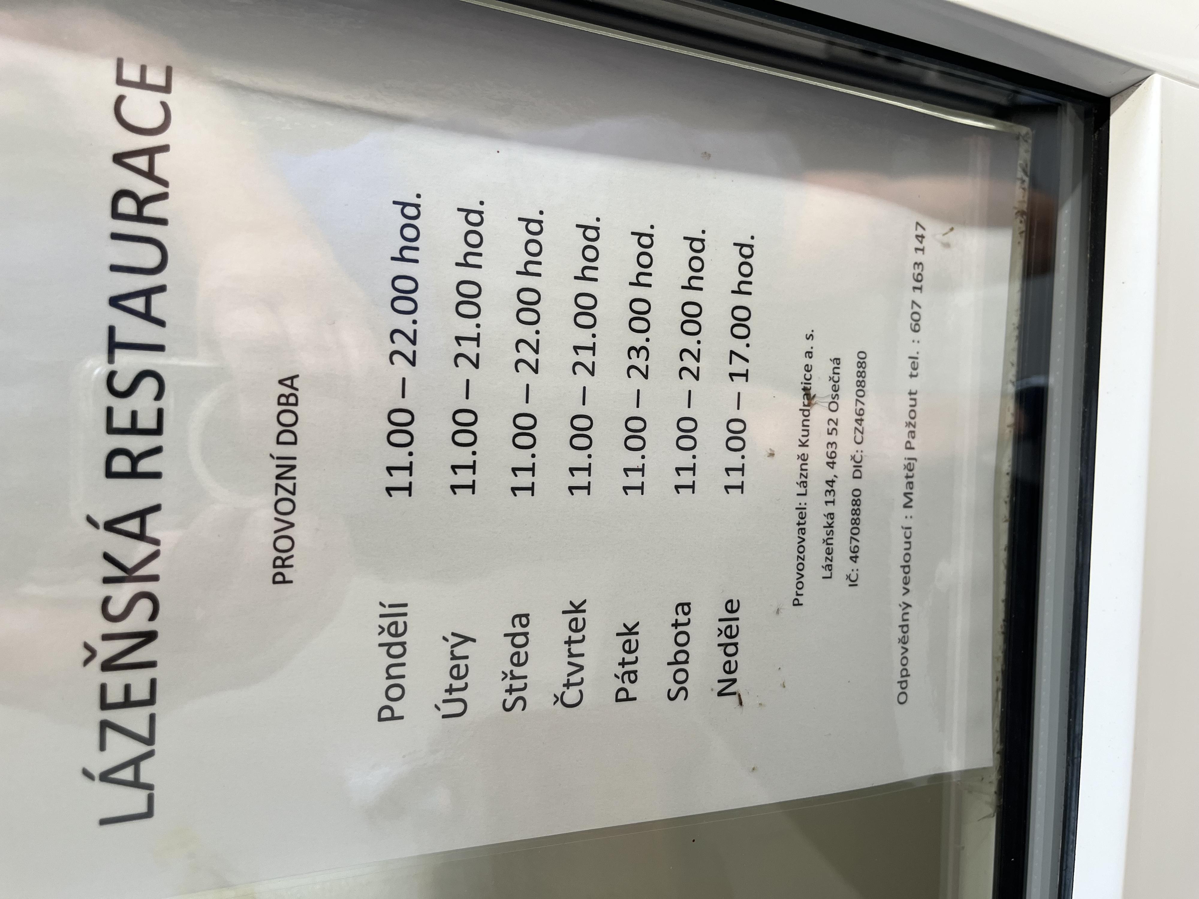 Lázeňská restaurace foto 4