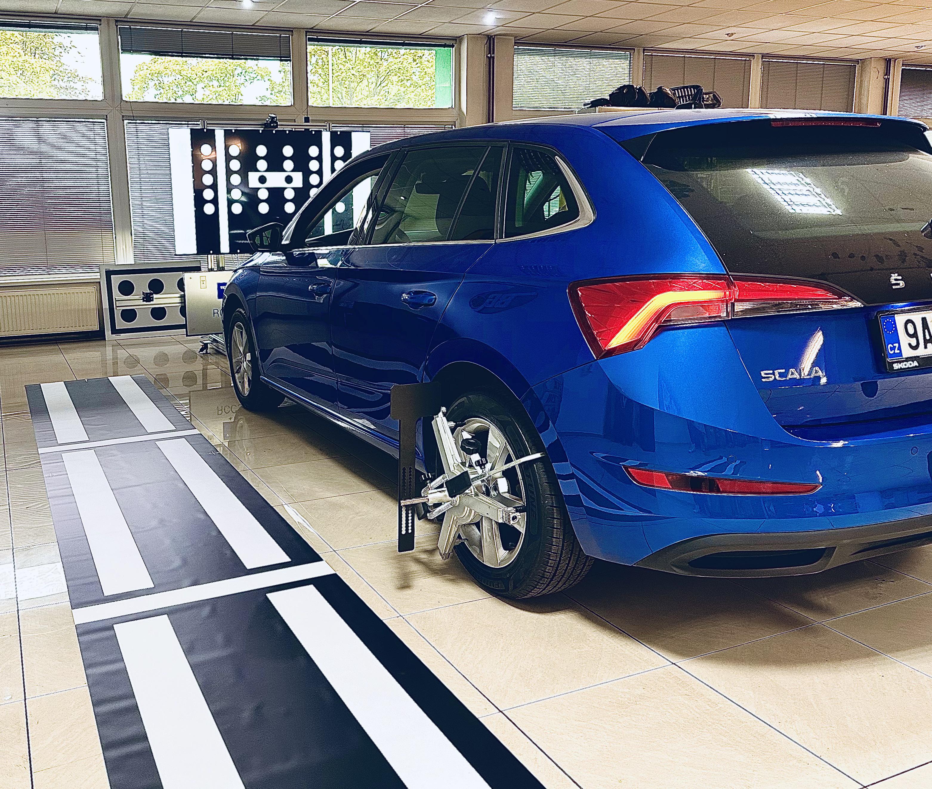 Kalibrace asistenčních systémů