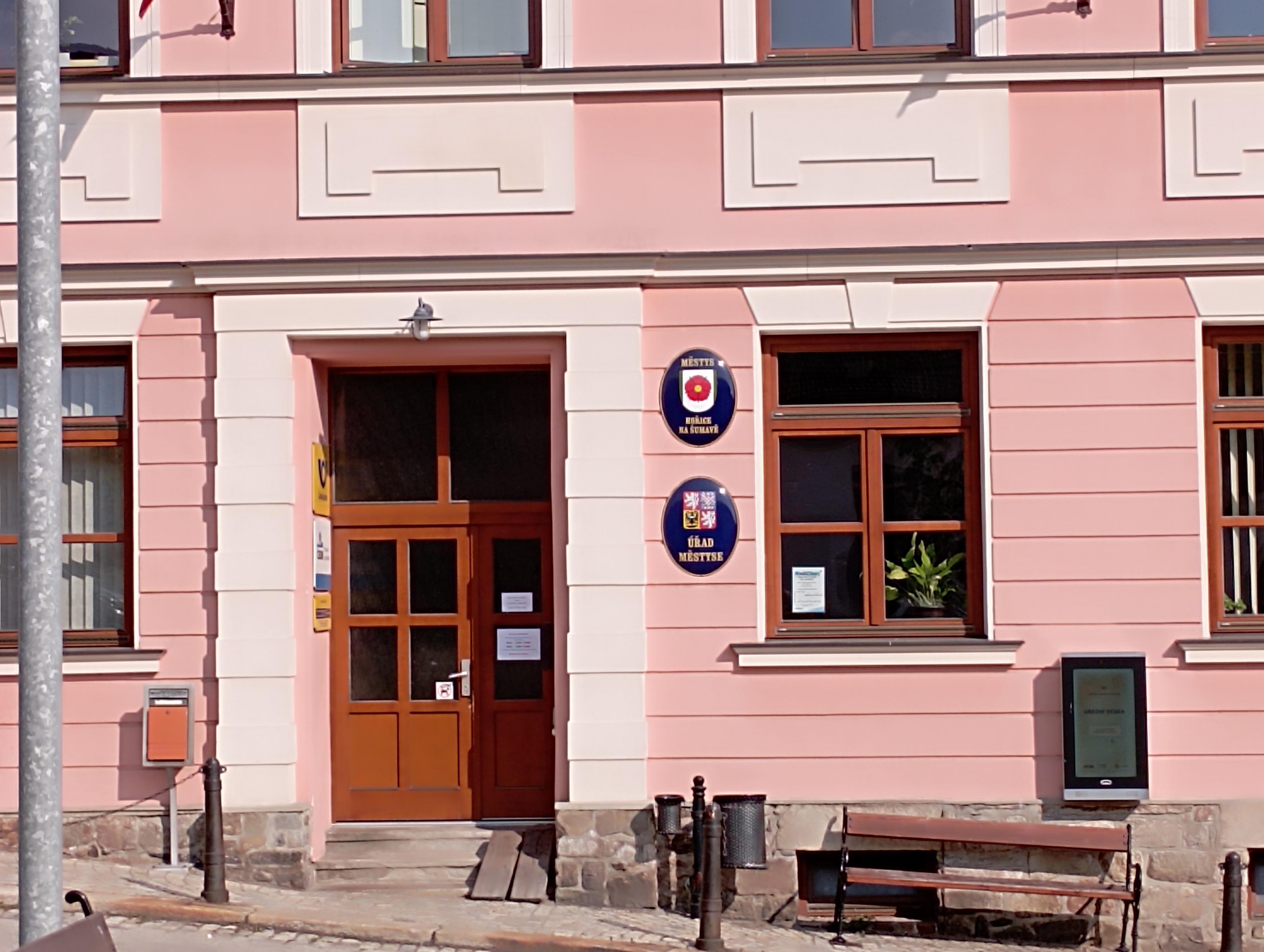 Hořice na Šumavě - úřad městyse foto 1