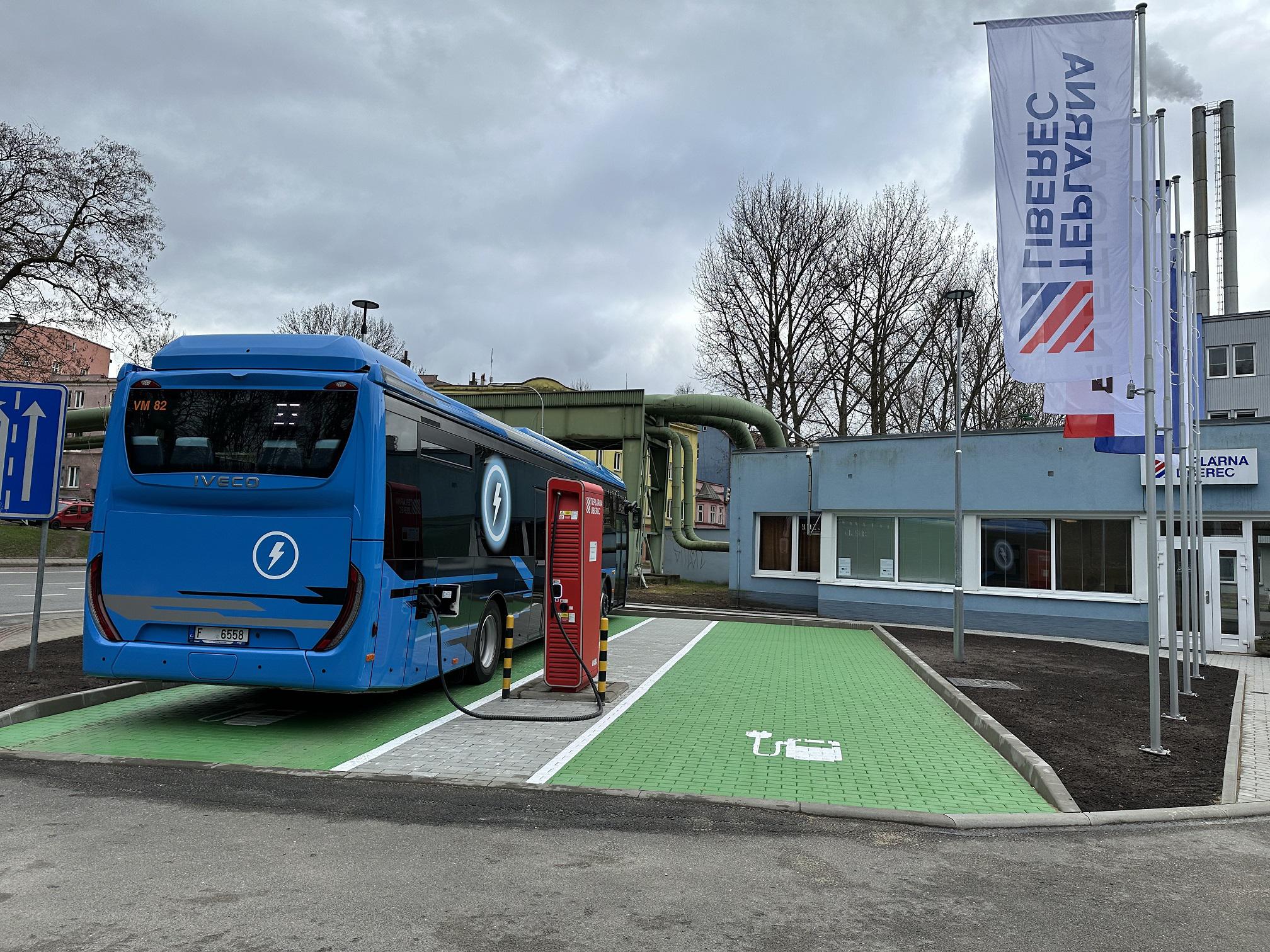 Teplárna Liberec, a. s. - nabíjecí stanice pro elektromobily foto 2