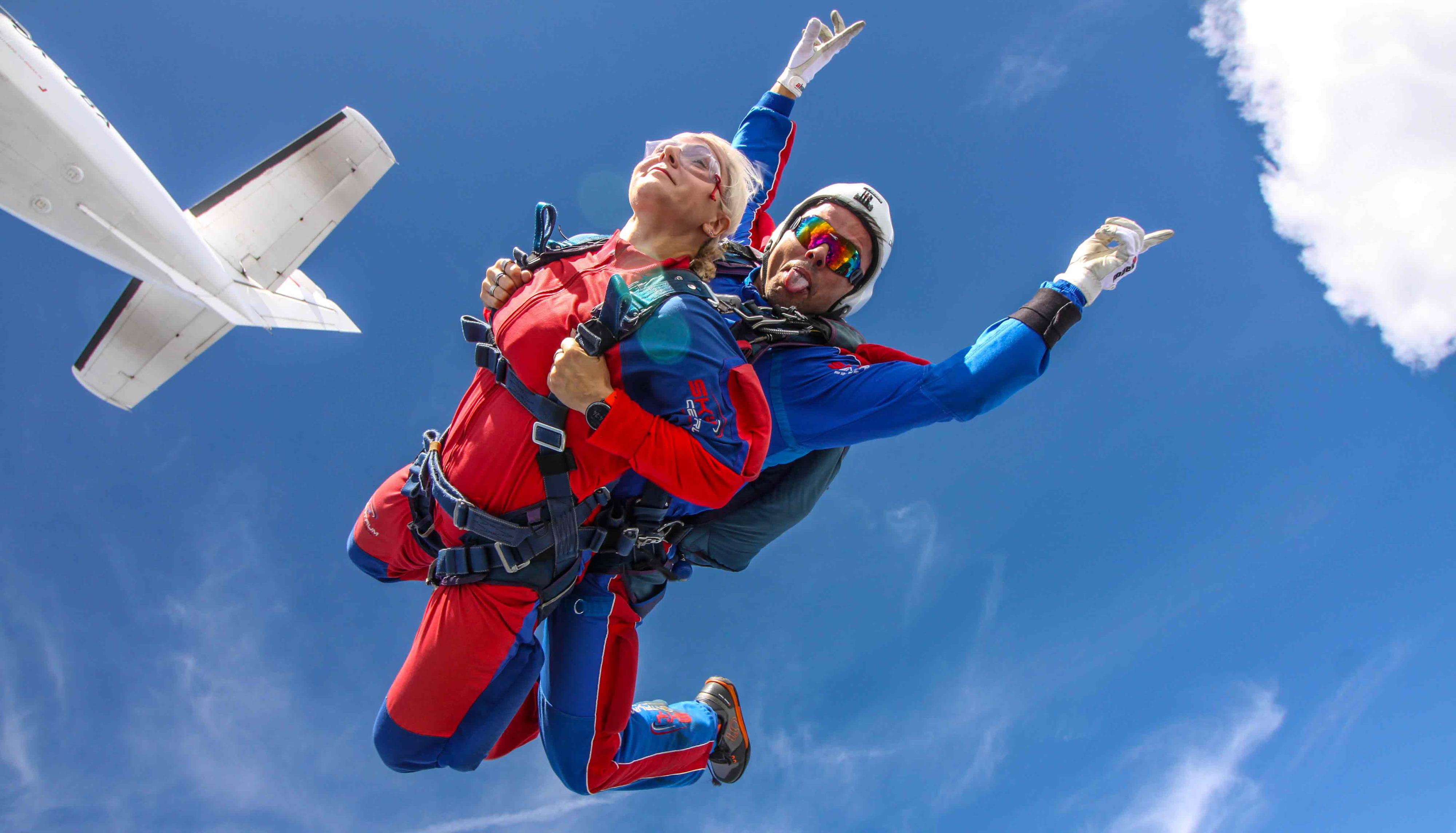 Tandemové seskoky DangerLive foto 2