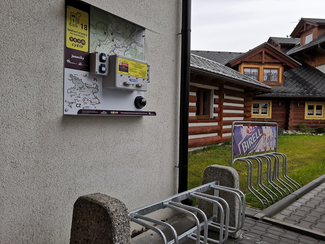 Nabíjecí stanice Rezidence U Jezera