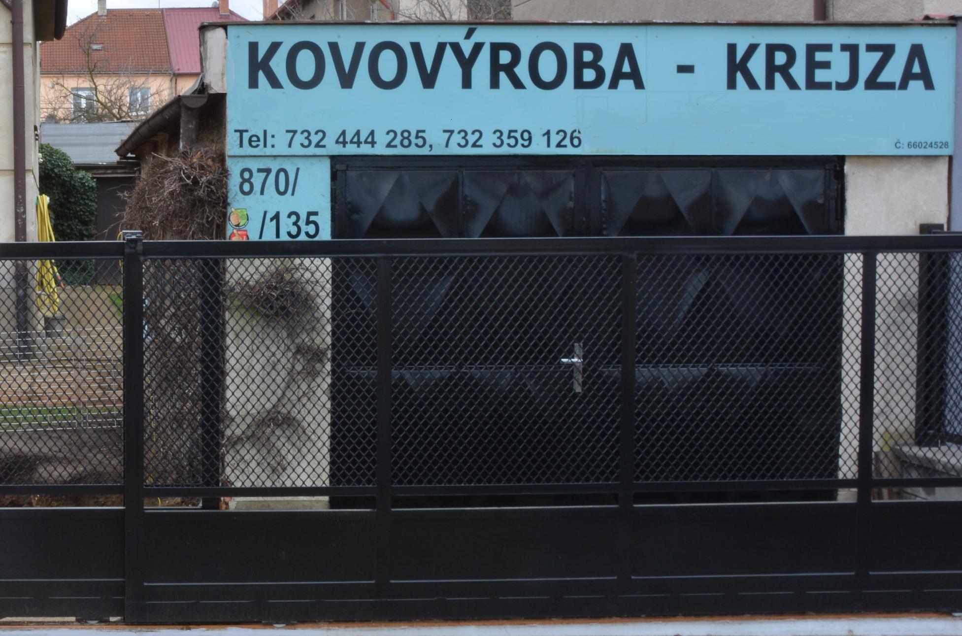 Zámečnictví - kovovýroba Martin Krejza