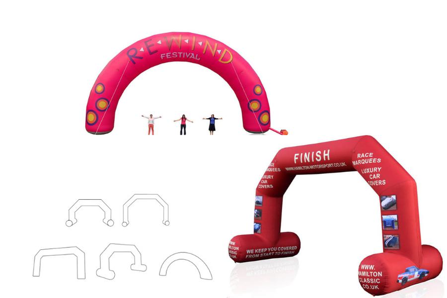 Nafukovací reklamní brány RedX®