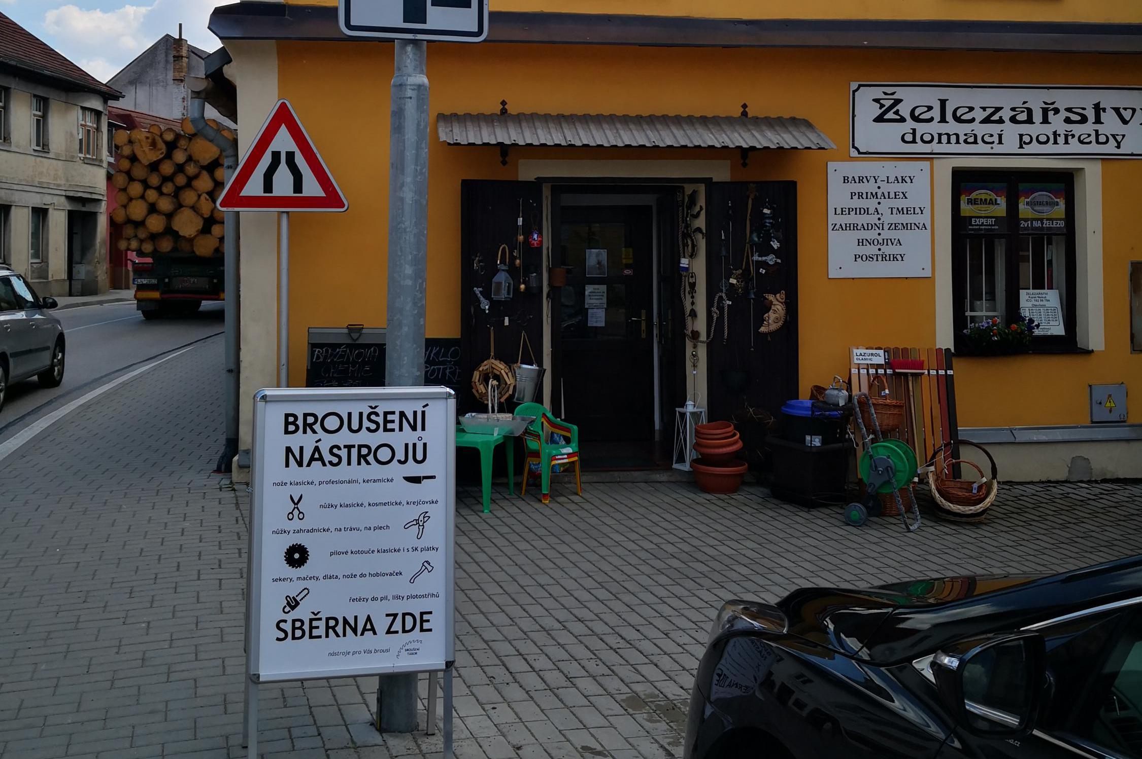 Broušení nástrojů Sviták - sběrné místo