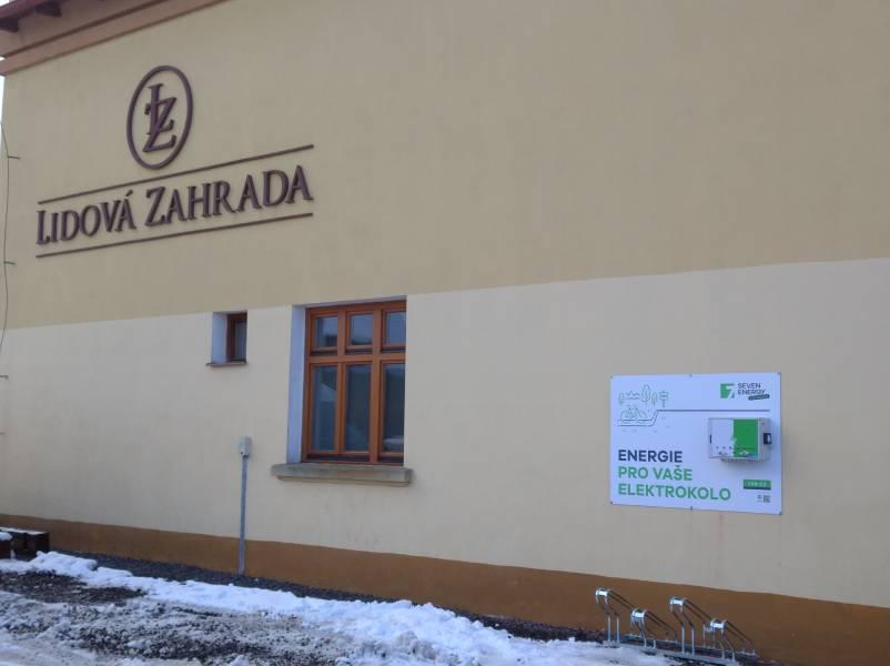 Nabíjecí stanice Restaurace Lidová Zahrada