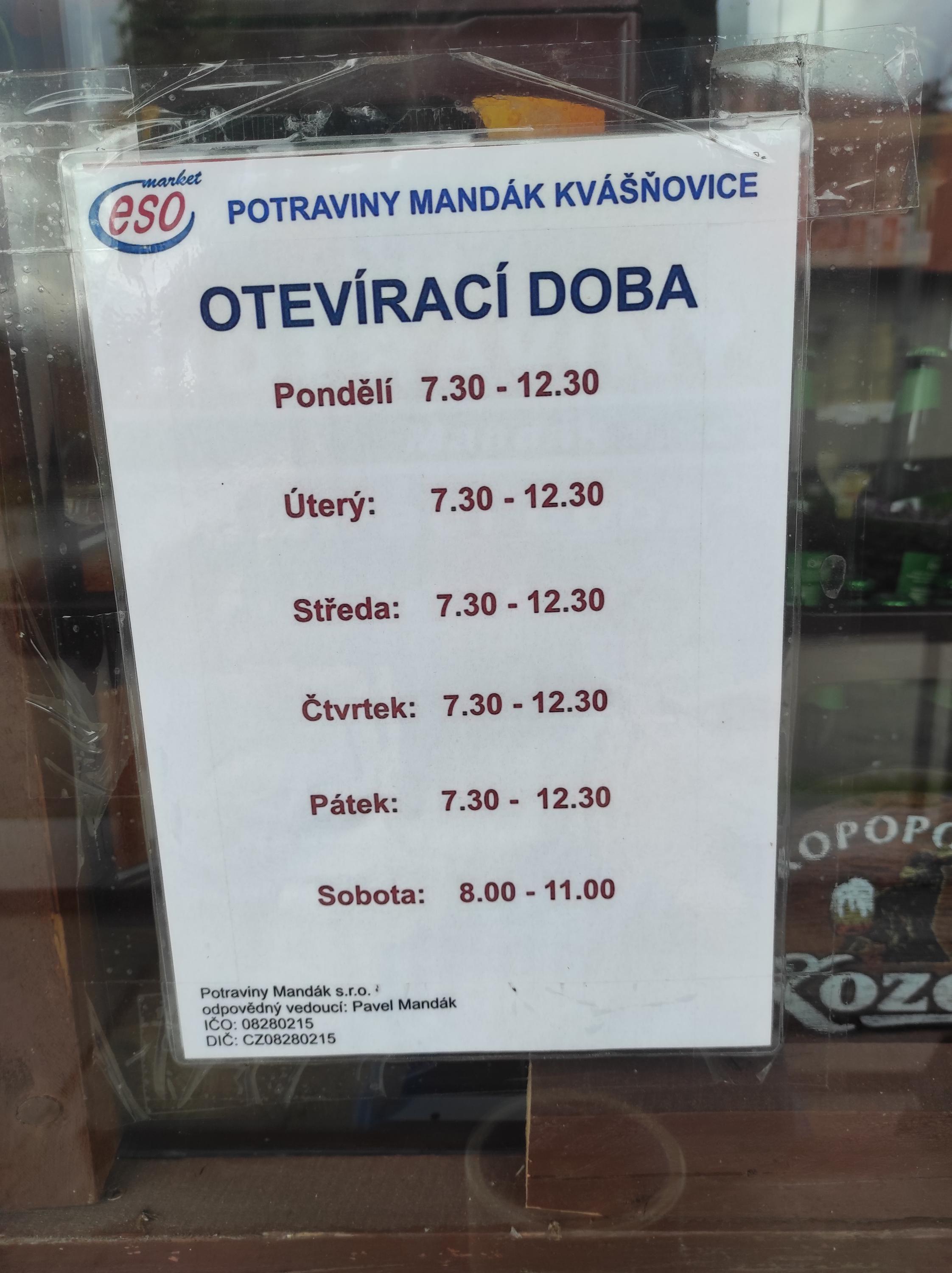 Potraviny Mandák foto 2