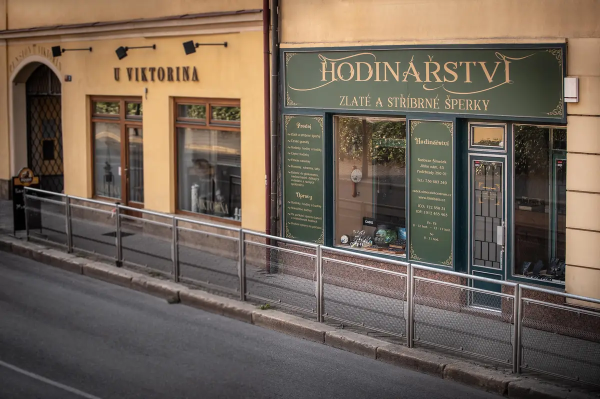 Hodinářství a zlatnictví - R. Šimeček