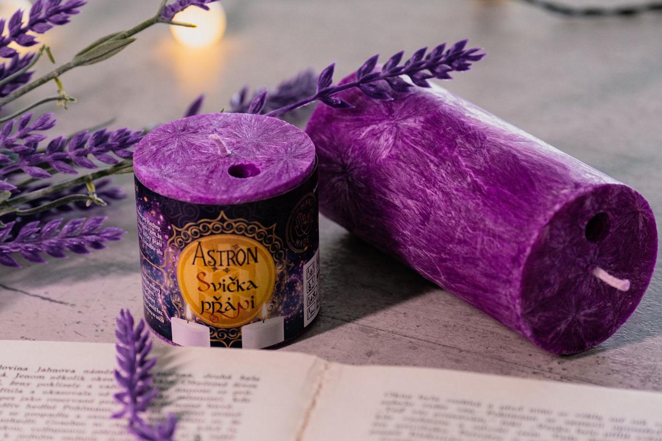 Astron svíčky