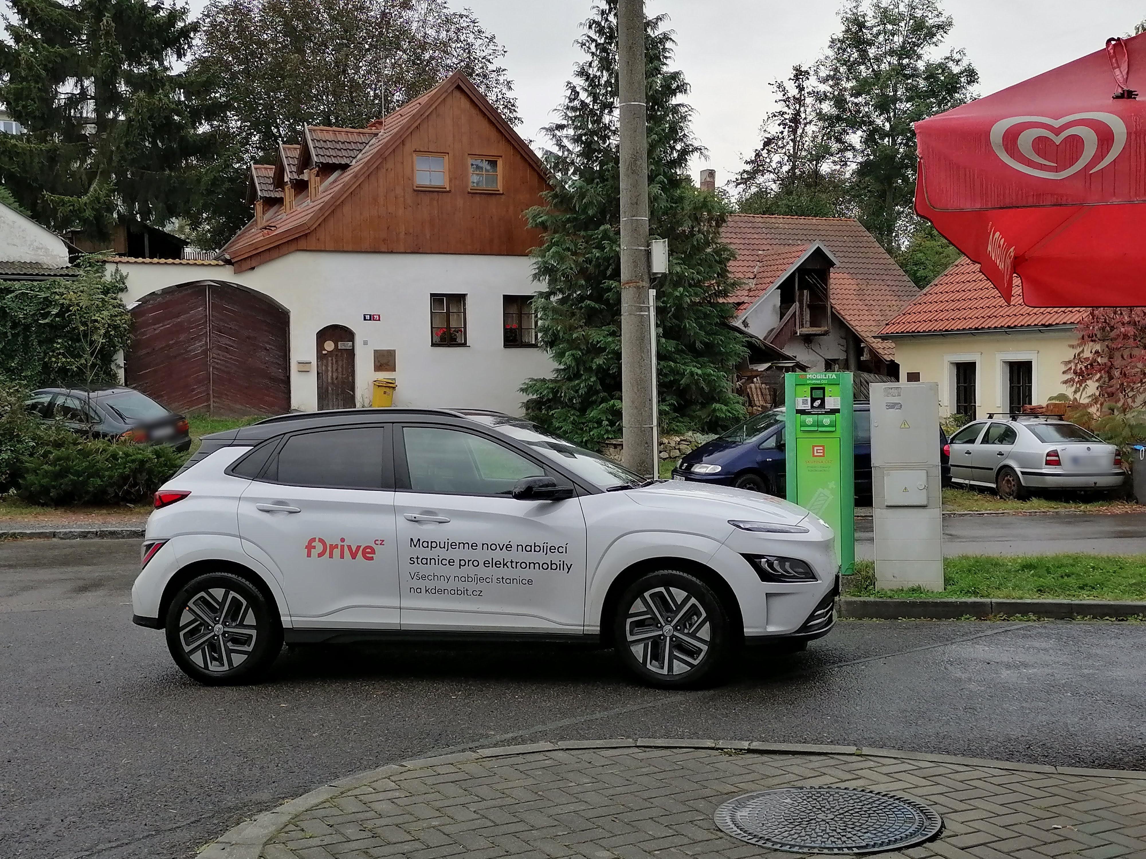 Nabíjecí stanice ČEZ