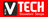 logo V TECH stavební stroje