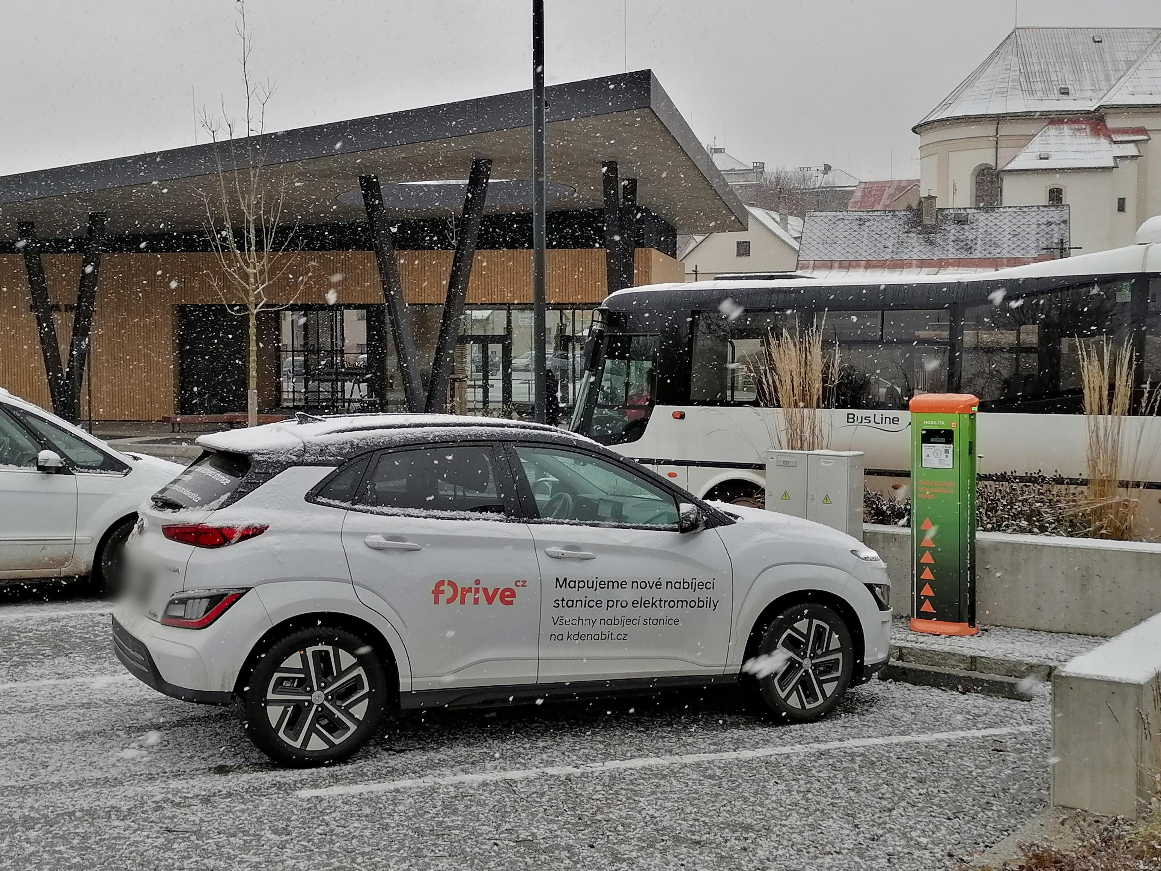 Nabíjecí stanice ČEZ