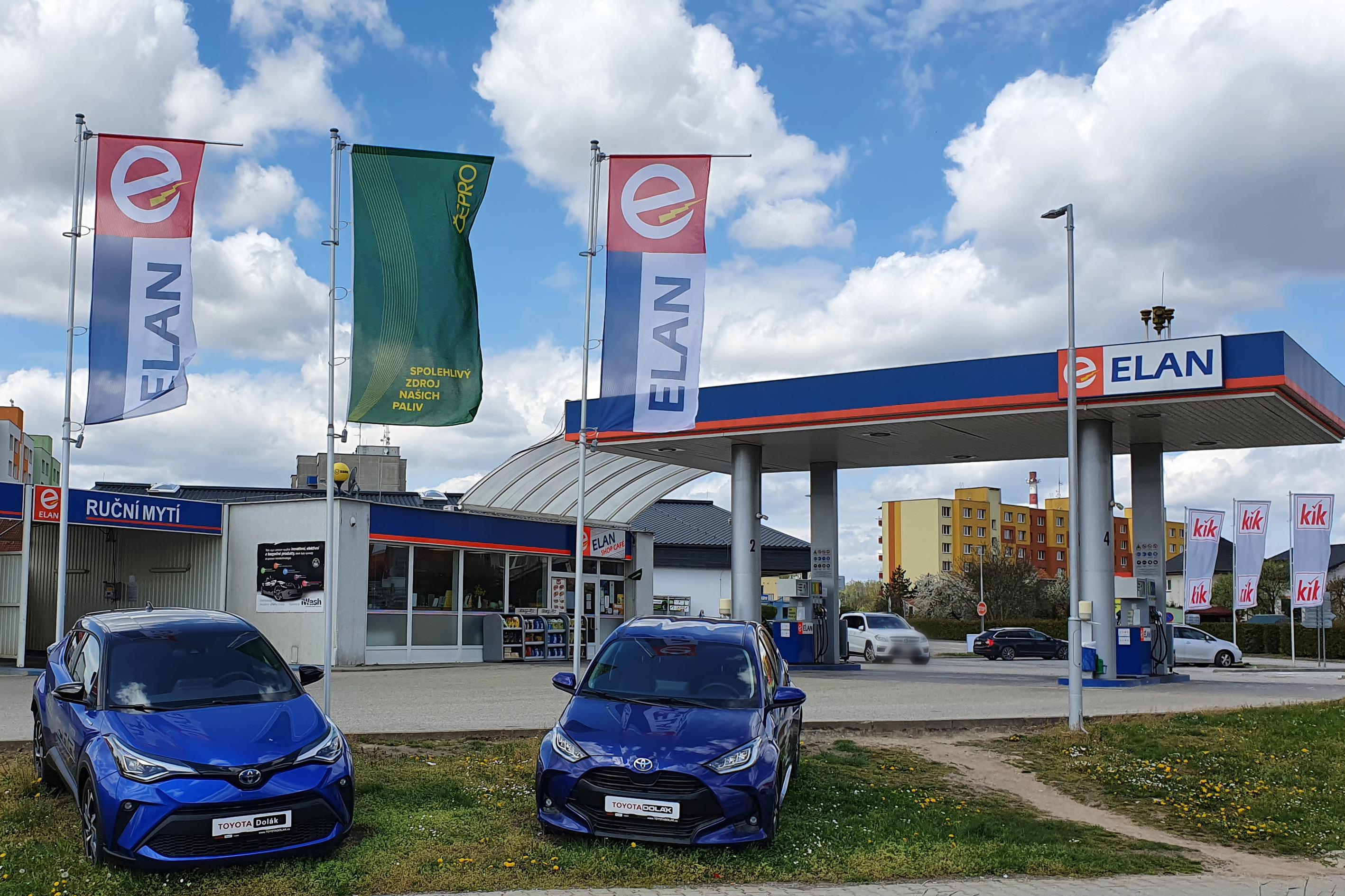 Čerpací stanice Elán