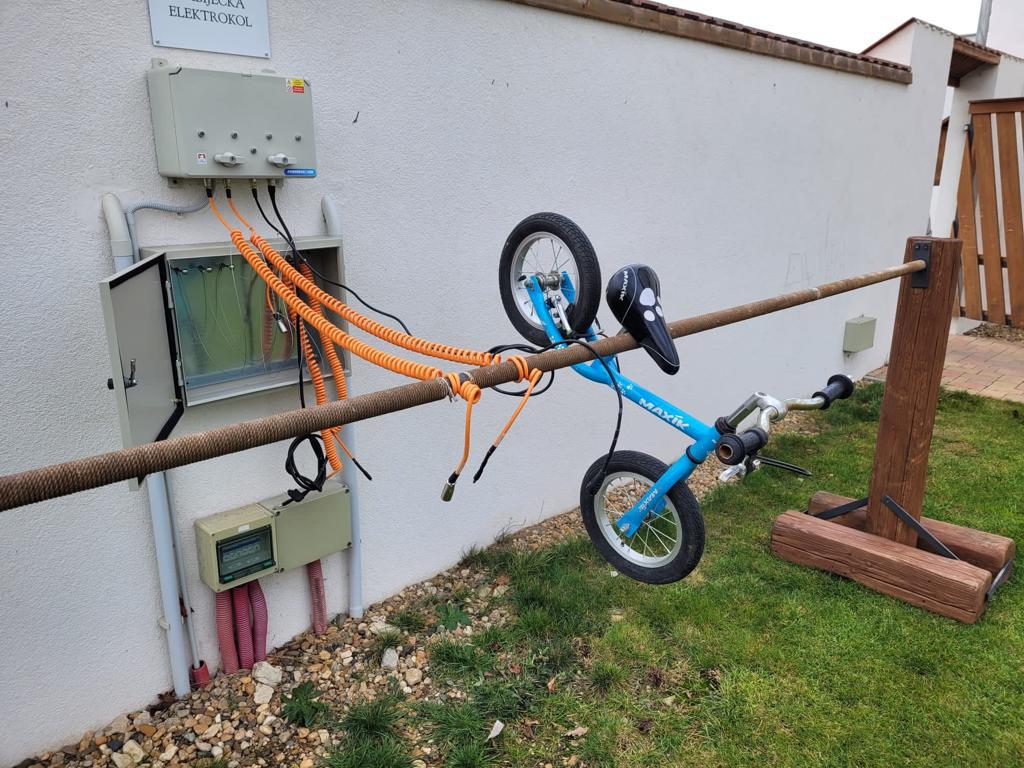 Dvůr Perlová Voda | nabíjecí stanice pro elektrokola