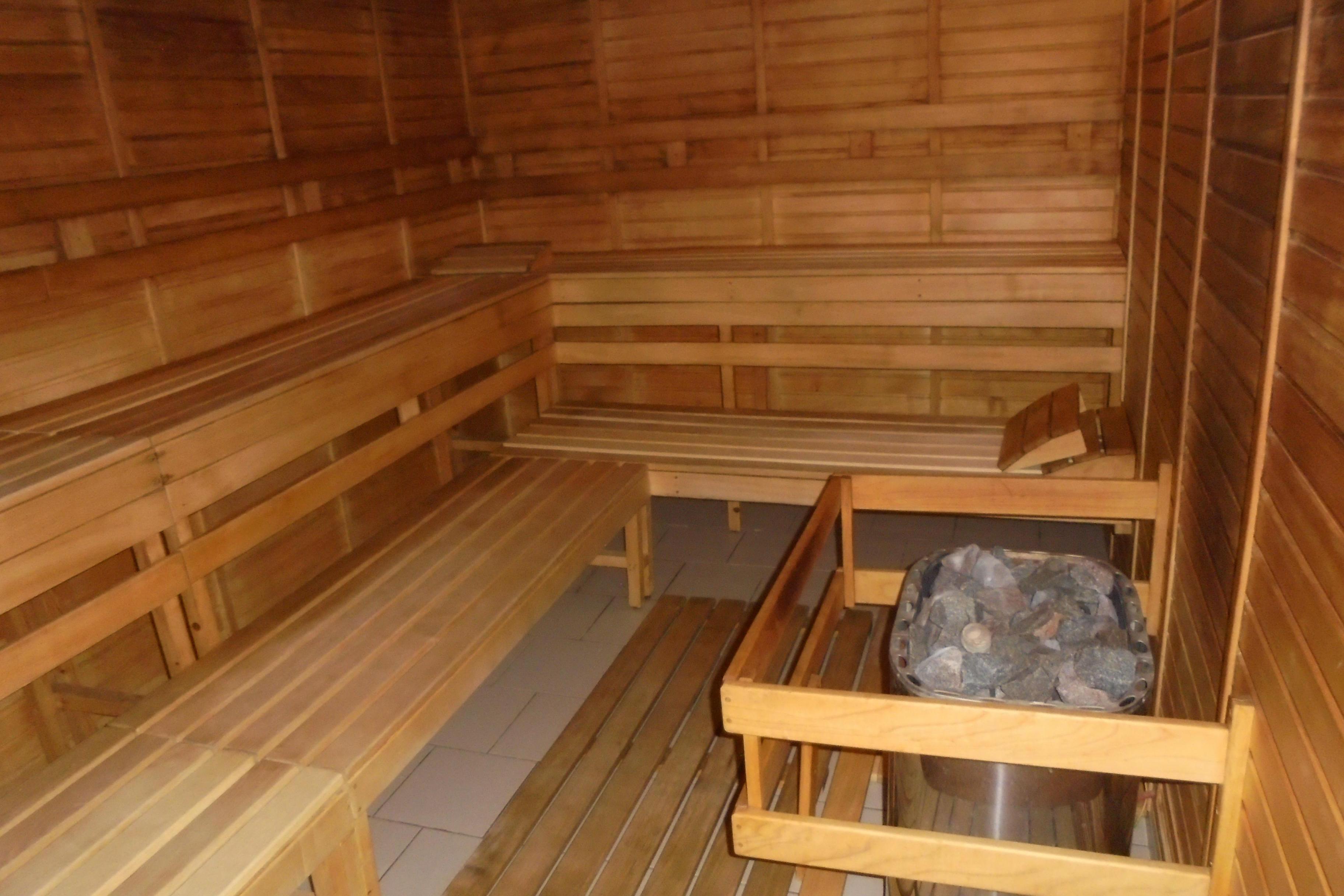 Sauna - Sportovní zařízení města Hořice