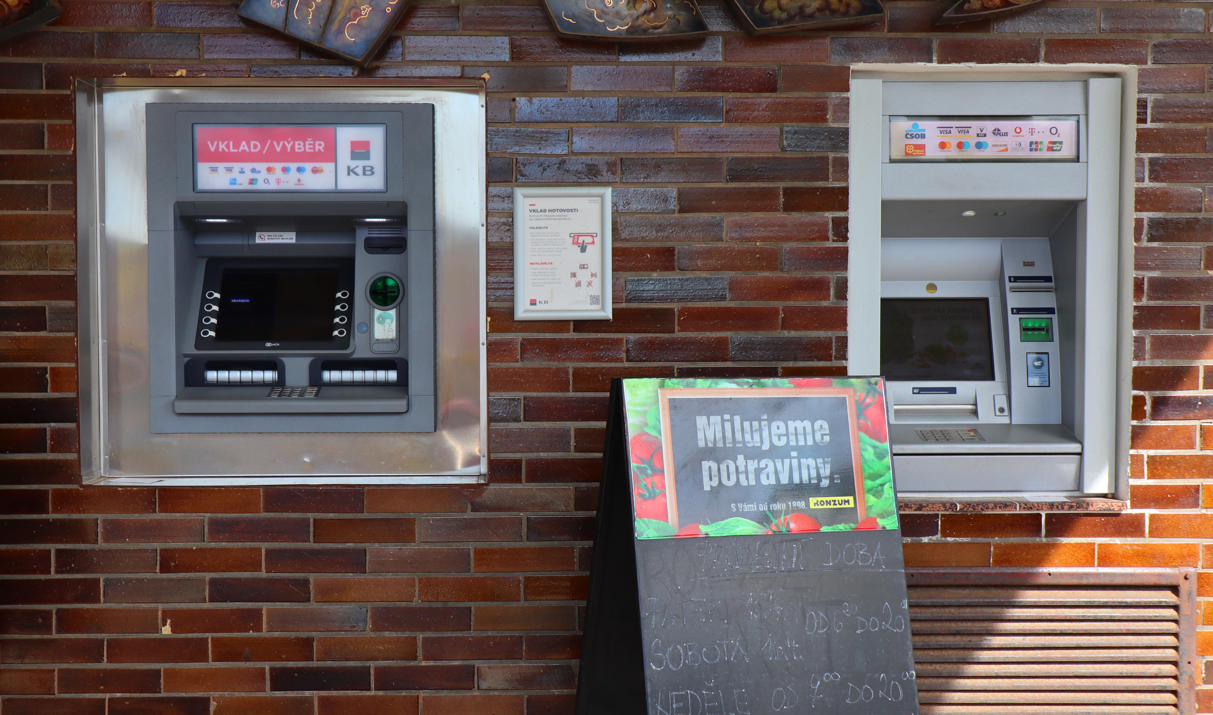 Bankomat Komerční banky