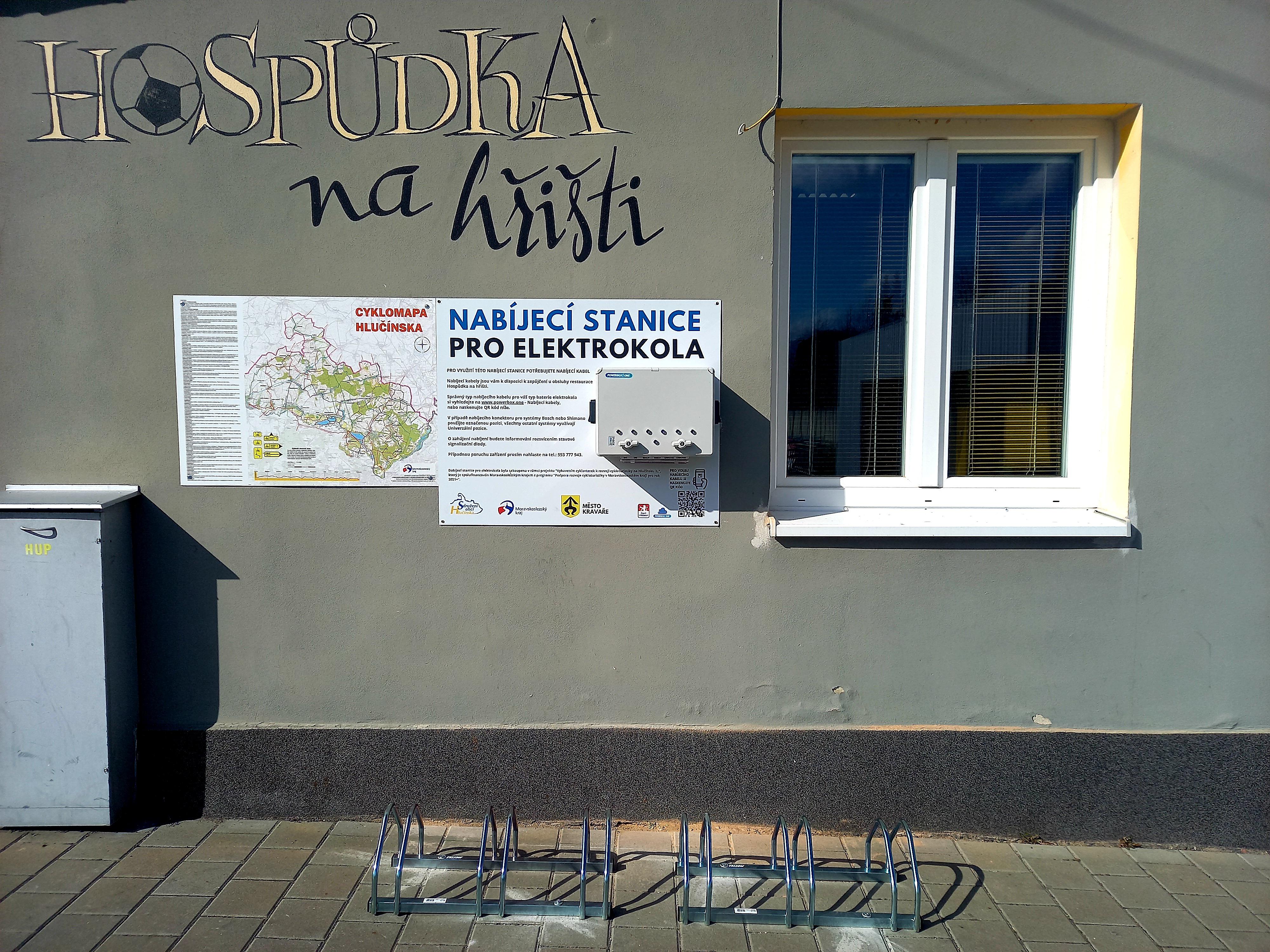 Nabíjecí stanice Hospůdka na hřišti