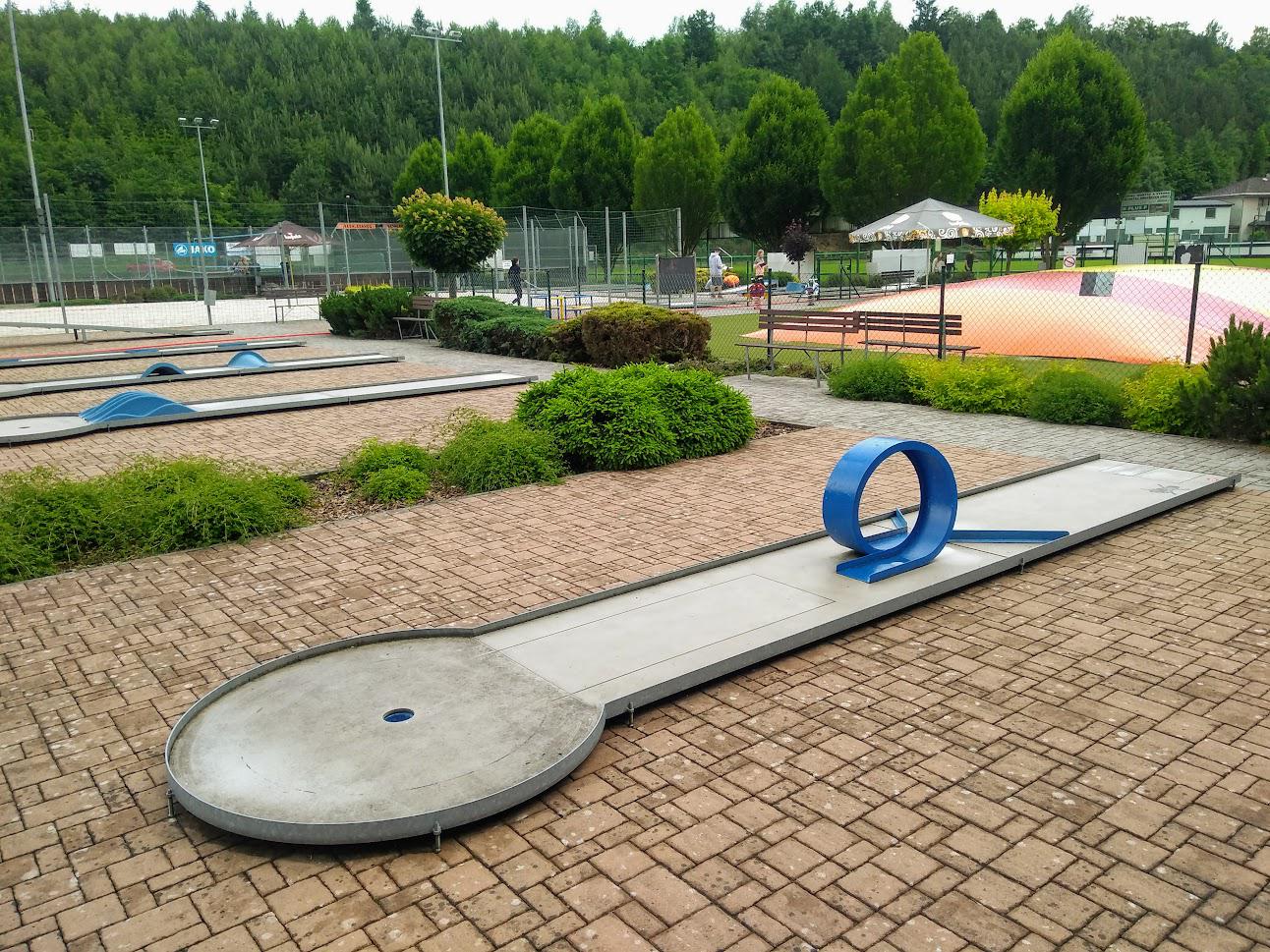 Sportovní areál TJ Sokol Havlovice - minigolf