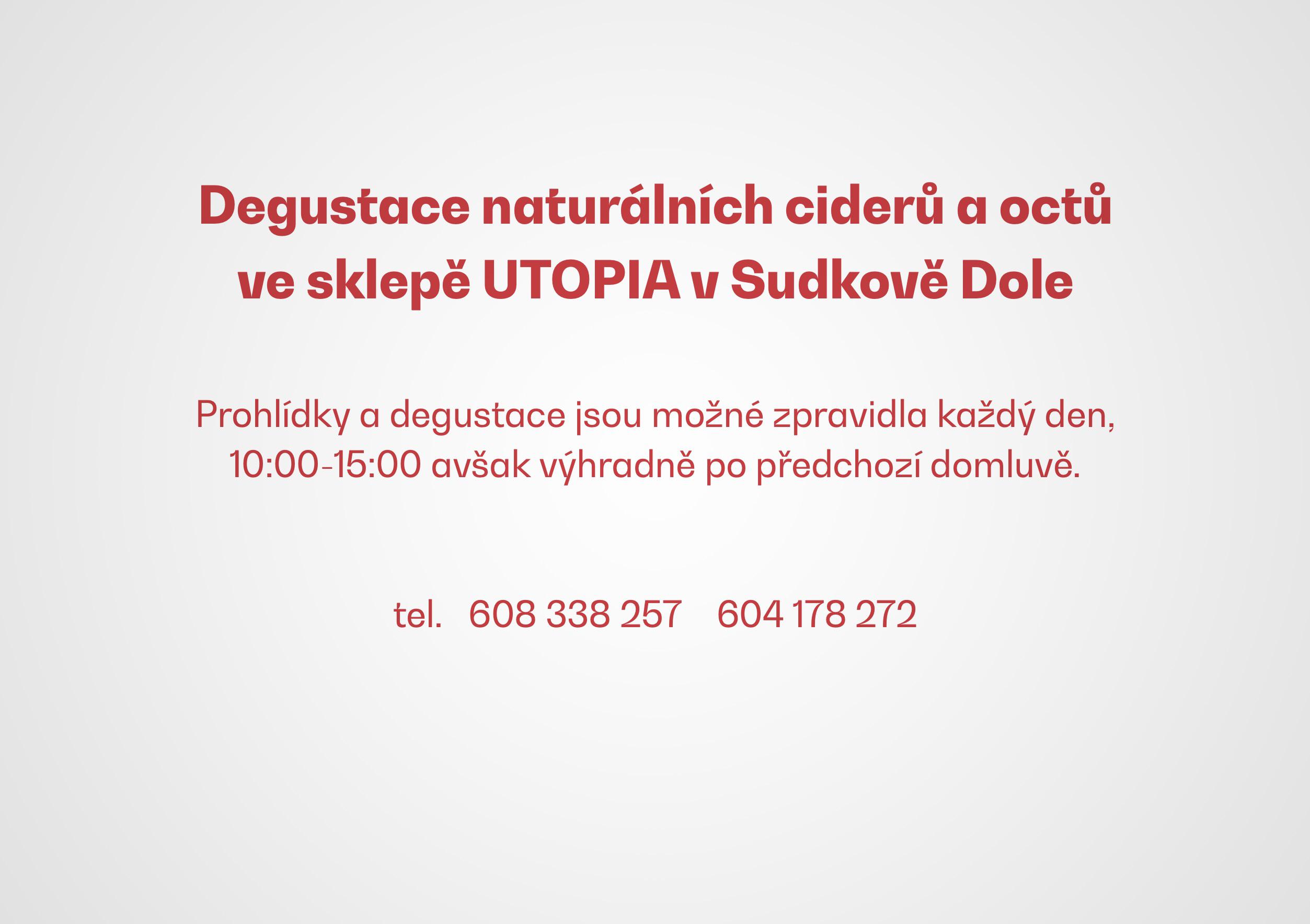 UTOPIA octy a cidery foto 2