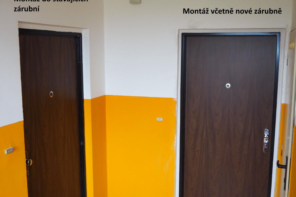 Bezpečnostní dveře umíme i do původních zárubní